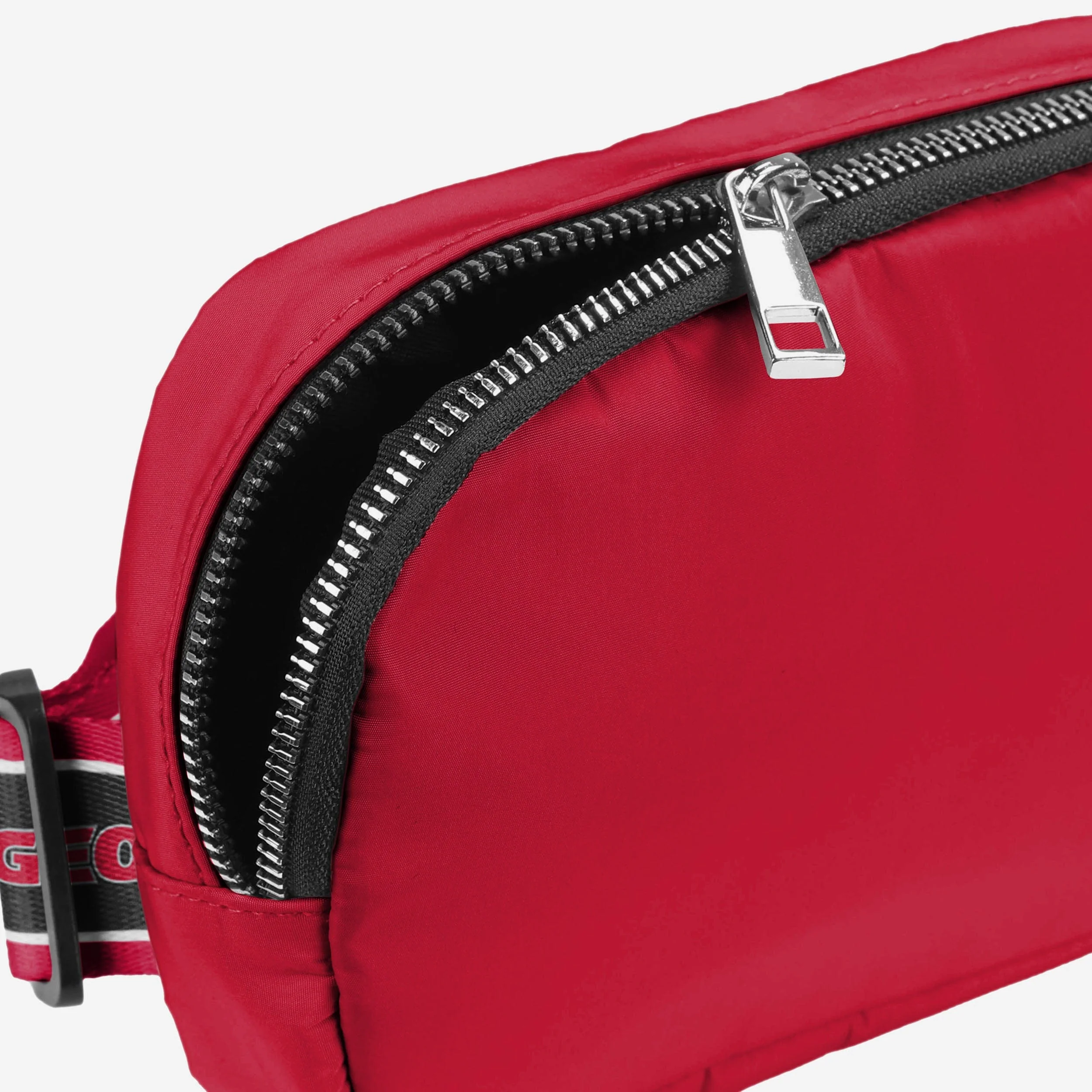 Georgia Bulldogs Team Wordmark Crossbody Belt Bag - Image 4