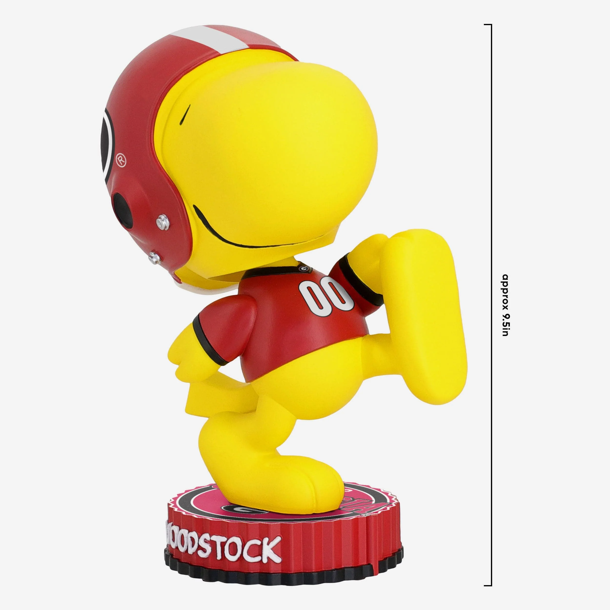 Georgia Bulldogs Woodstock Peanuts Bighead Bobblehead - Image 4