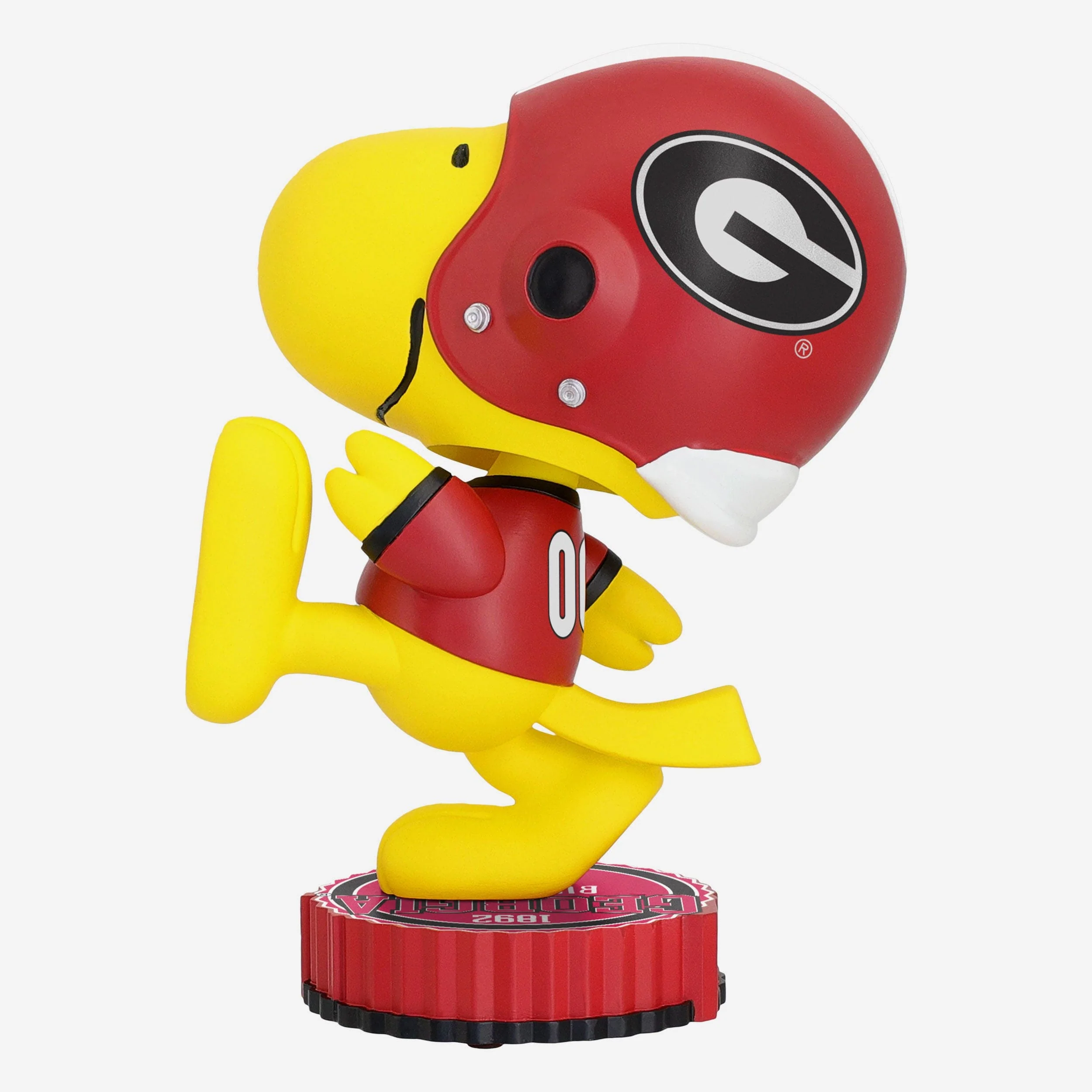 Georgia Bulldogs Woodstock Peanuts Bighead Bobblehead - Image 5