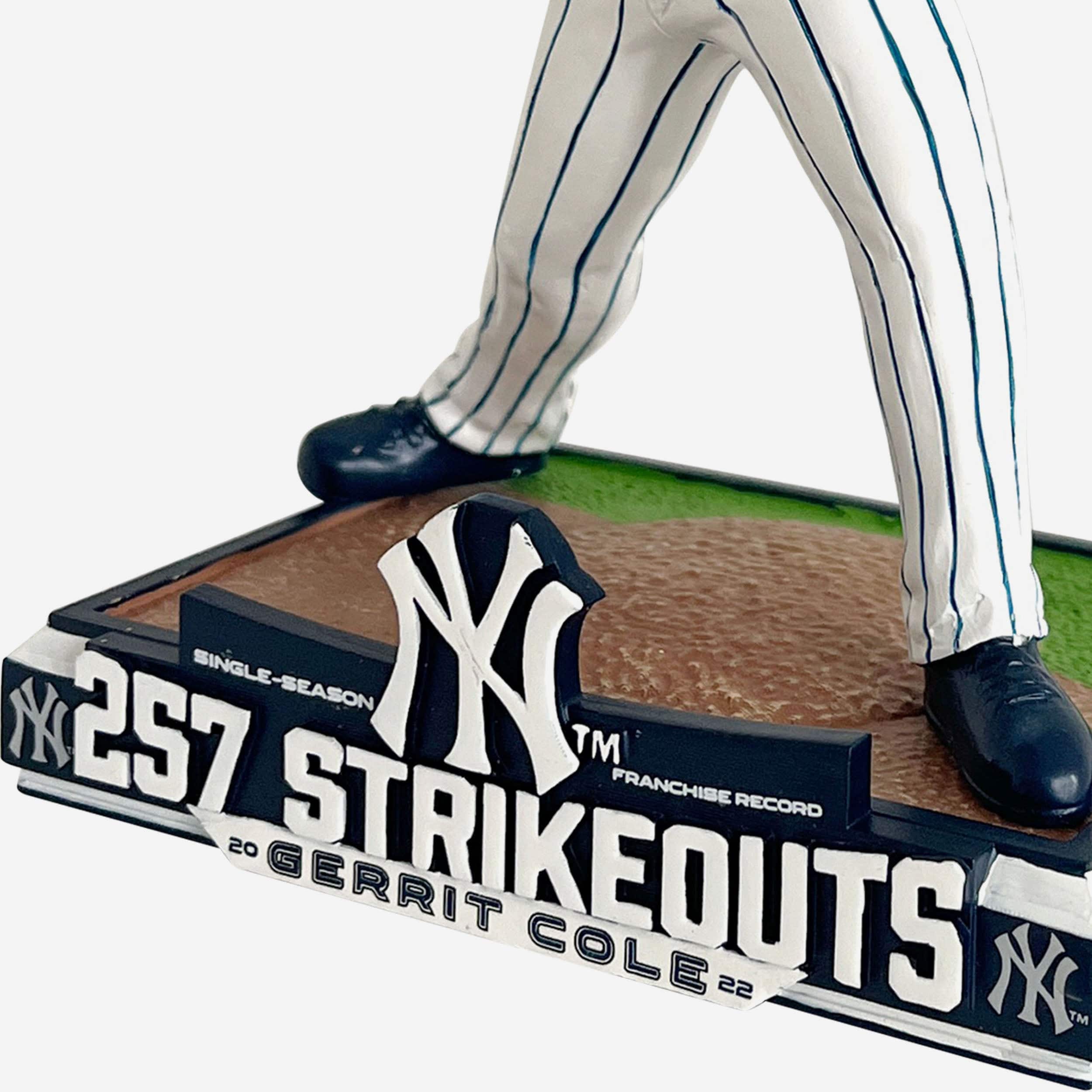 Gerrit Cole New York Yankees Franchise Single Season Strikeout Record Bobblehead - Image 3