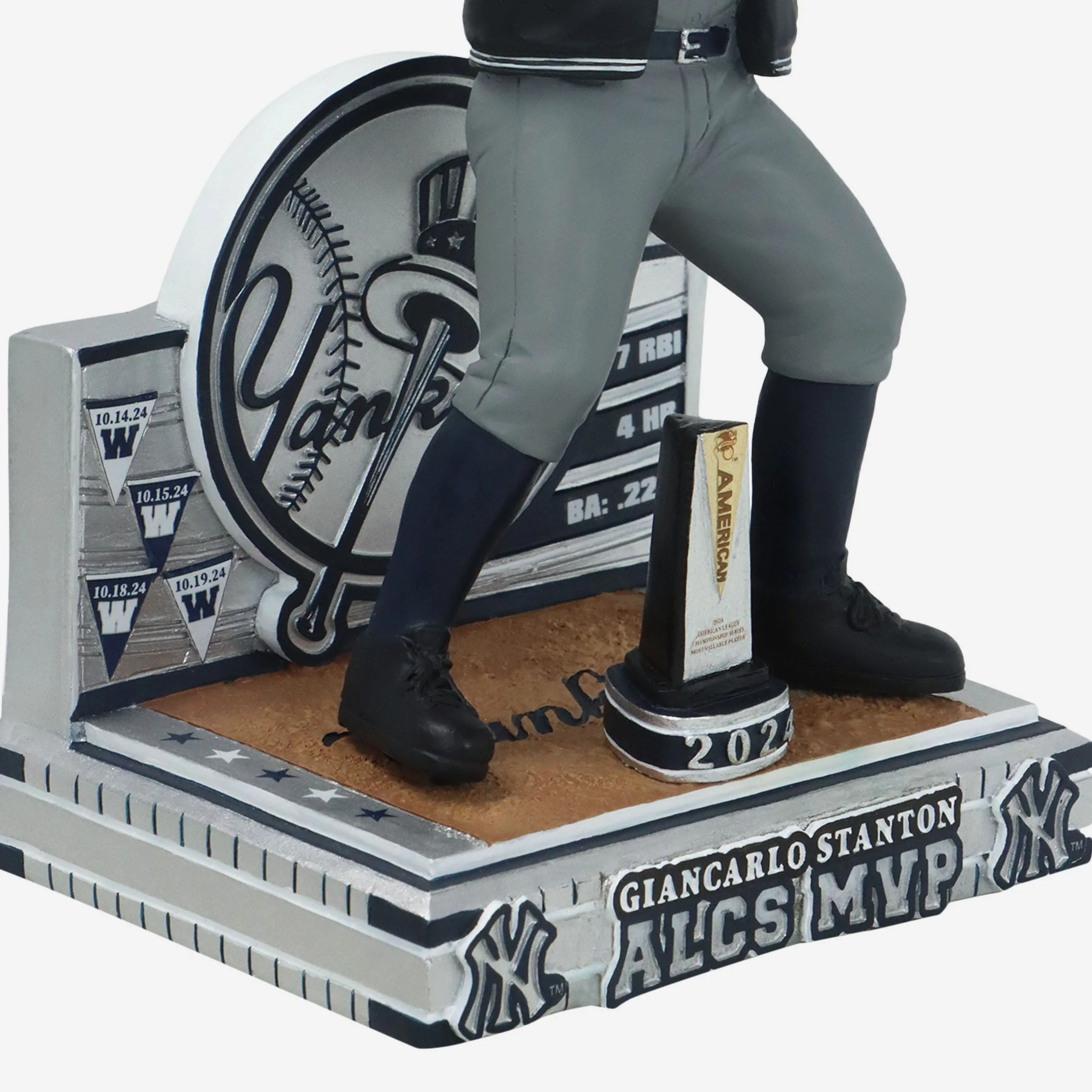 Giancarlo Stanton New York Yankees 2024 ALCS MVP Bobblehead - Image 3