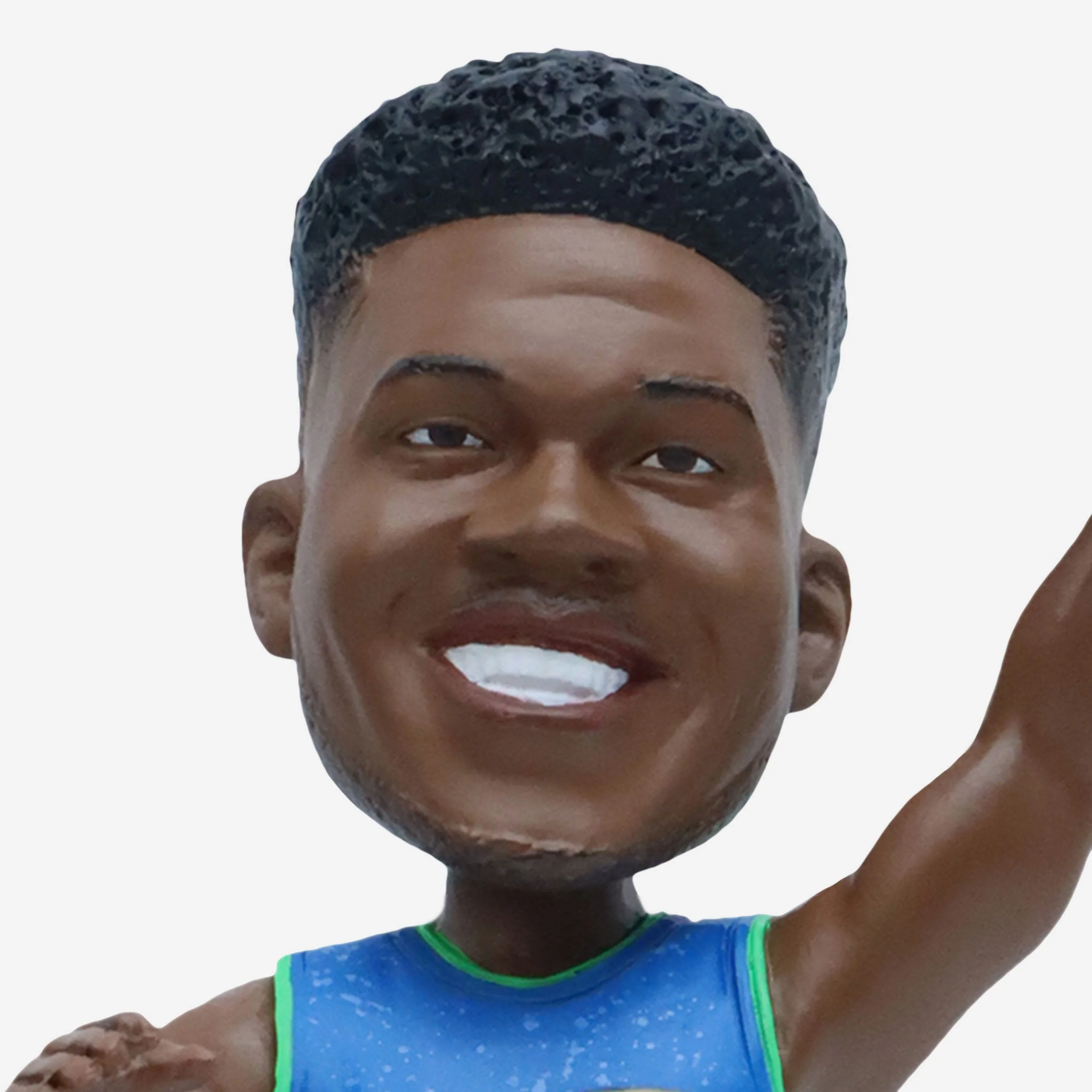 Giannis Antetokounmpo Milwaukee Bucks 2024 City Jersey Bobblehead - Image 2
