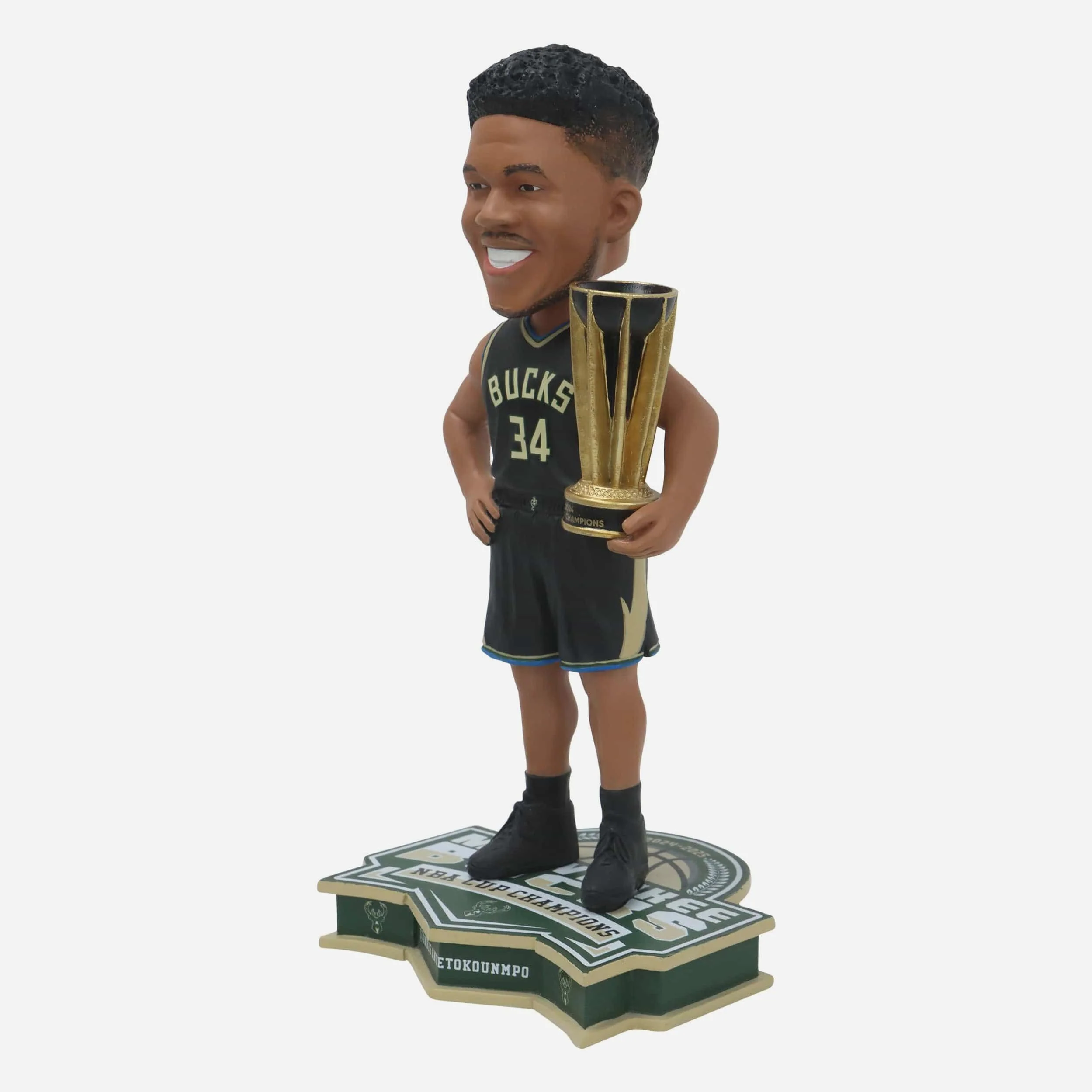 Giannis Antetokounmpo Milwaukee Bucks 2024 NBA Cup Champions Bobblehead - Image 4