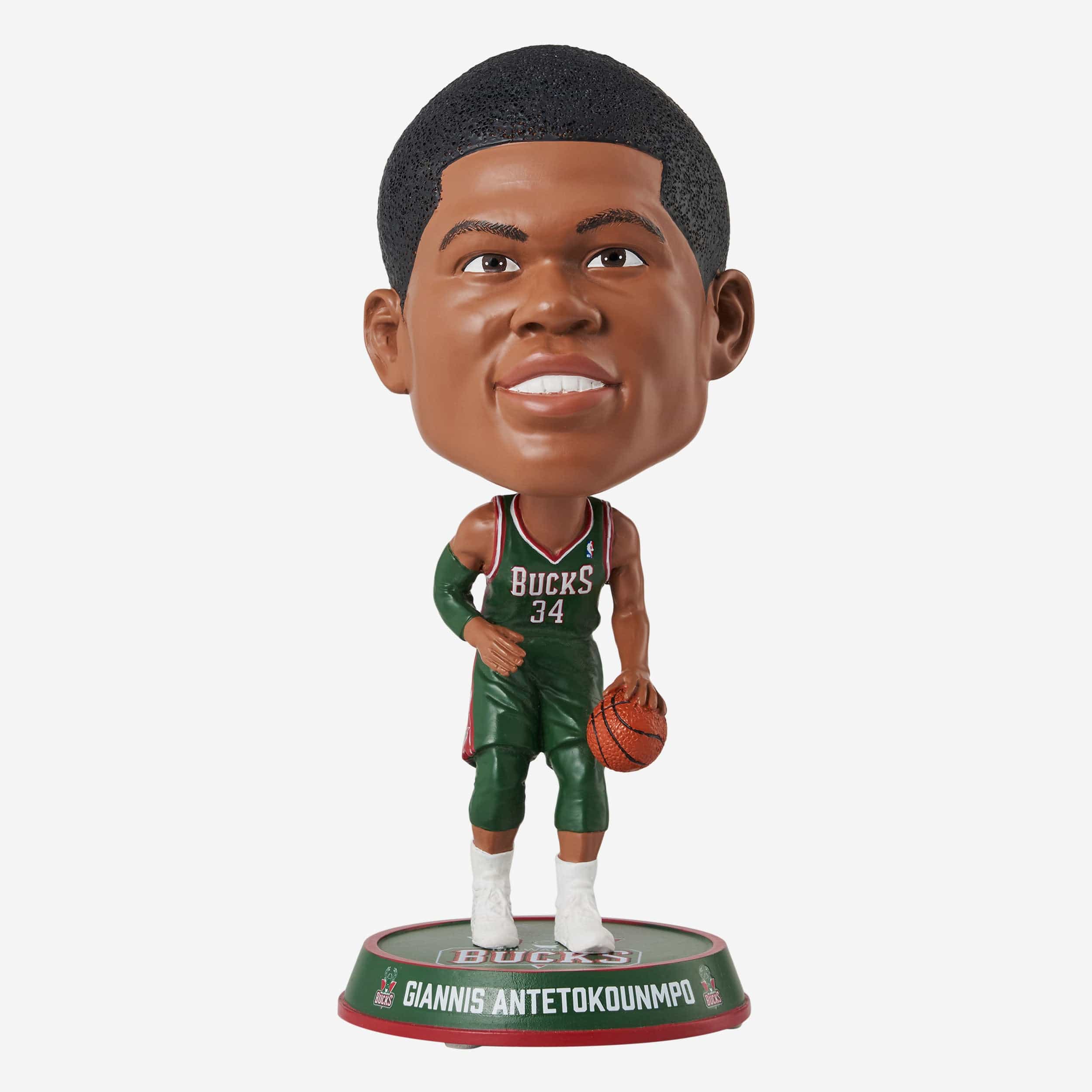 Giannis Antetokounmpo Milwaukee Bucks Retro Variant Bighead Bobblehead