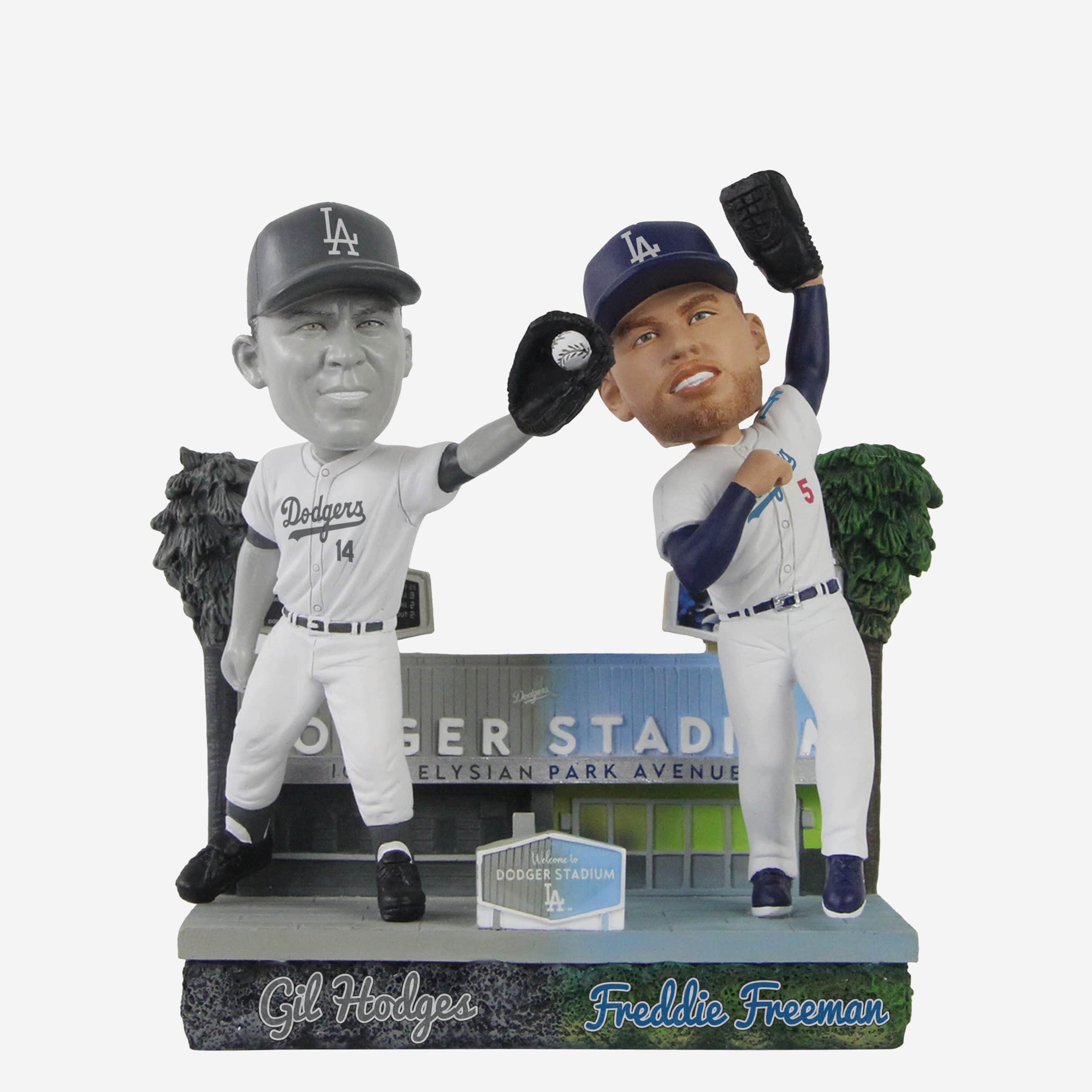 Gil Hodges & Freddie Freeman Los Angeles Dodgers Then and Now Bobblehead