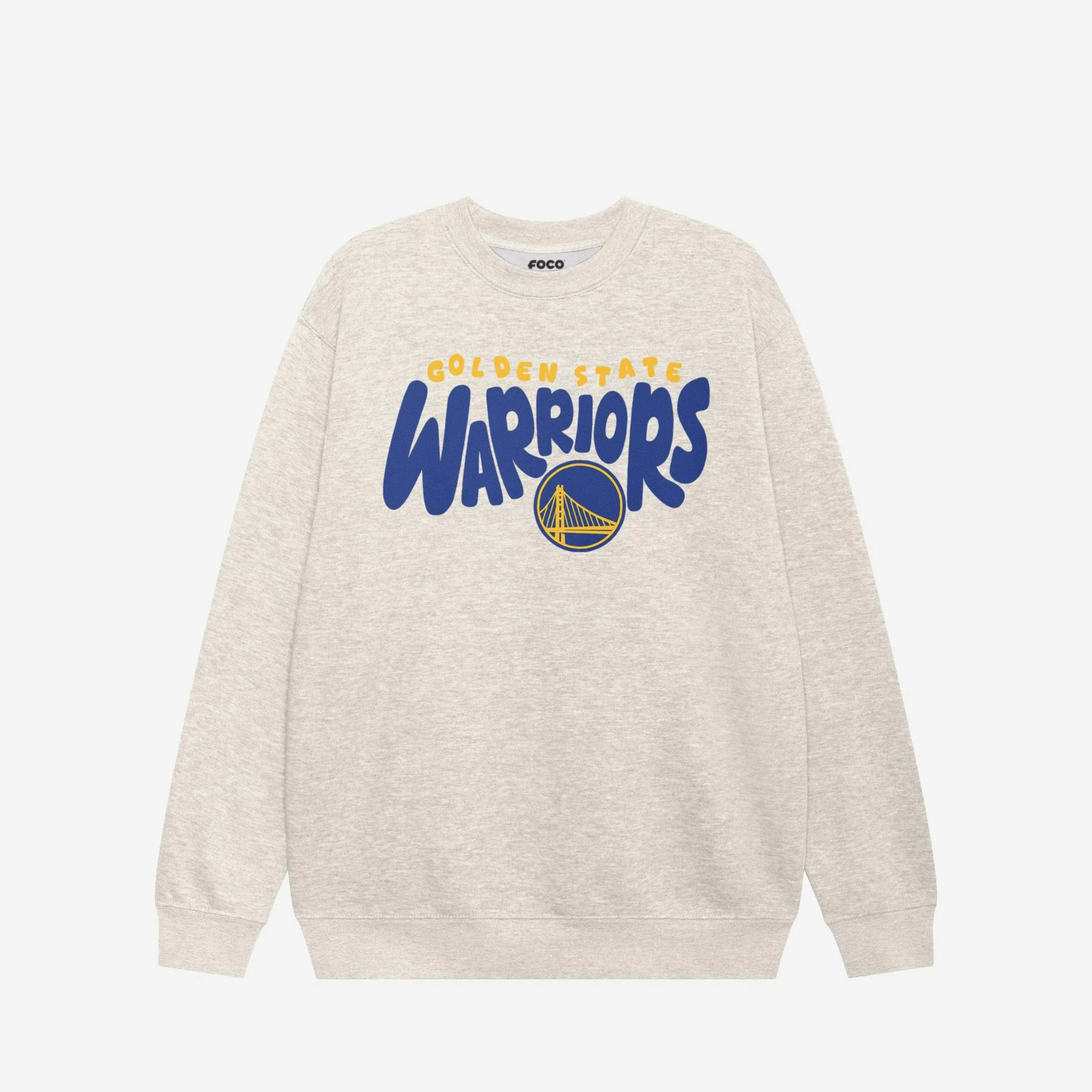 Golden State Warriors Bubble Crew Neck Sweatshirt