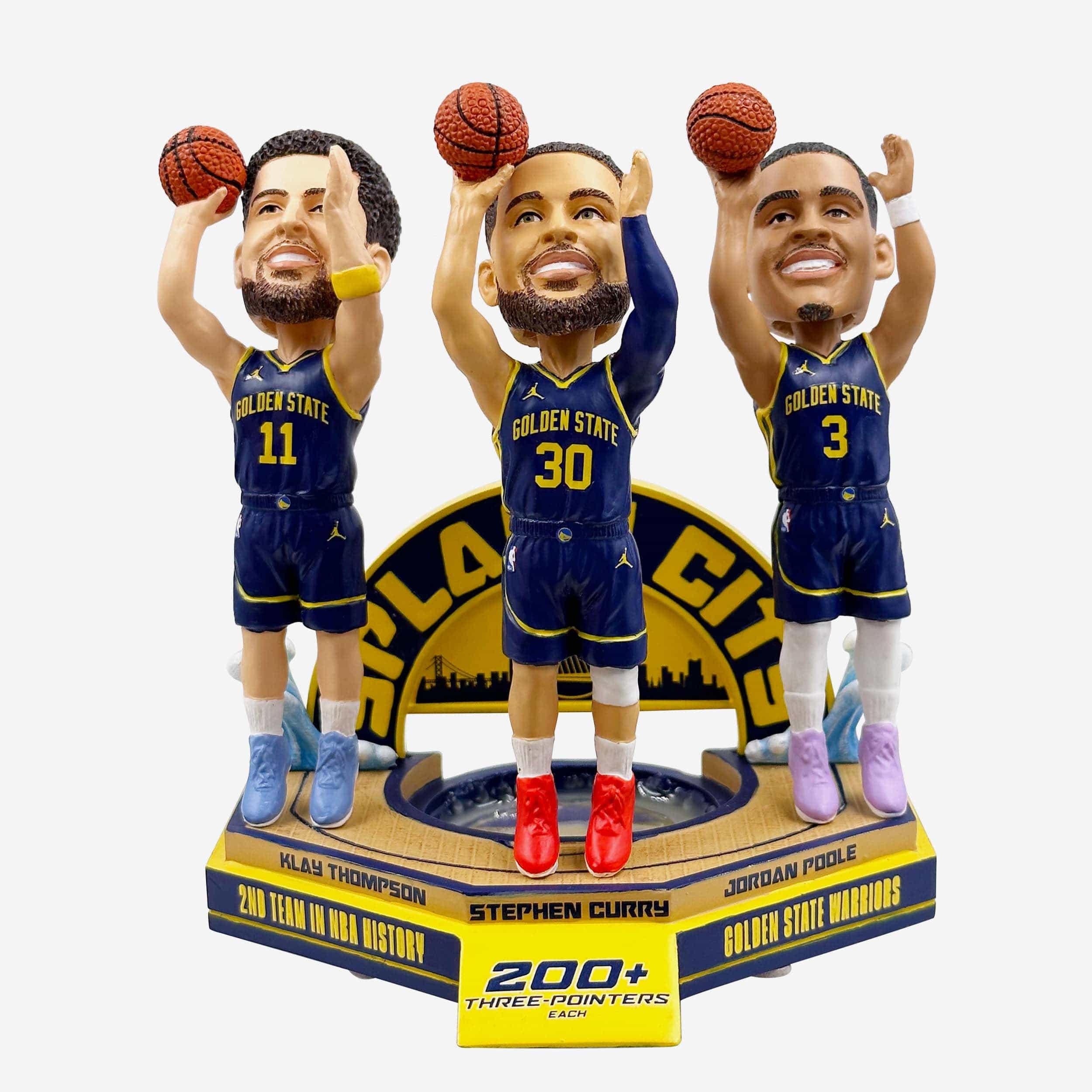 Golden State Warriors Splash City Mini Bobblehead Scene