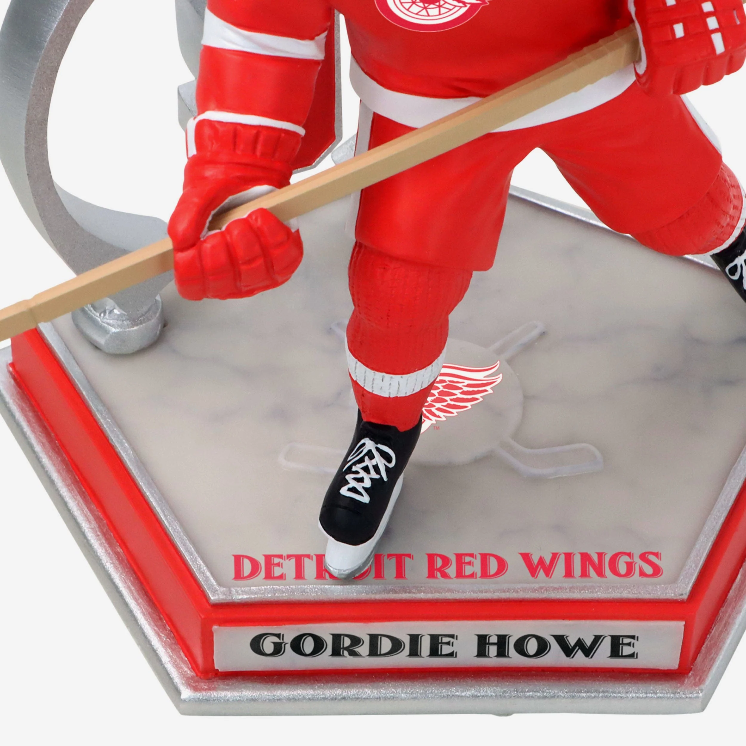 Gordie Howe Detroit Red Wings Legendary Number 9 Bobblehead - Image 3