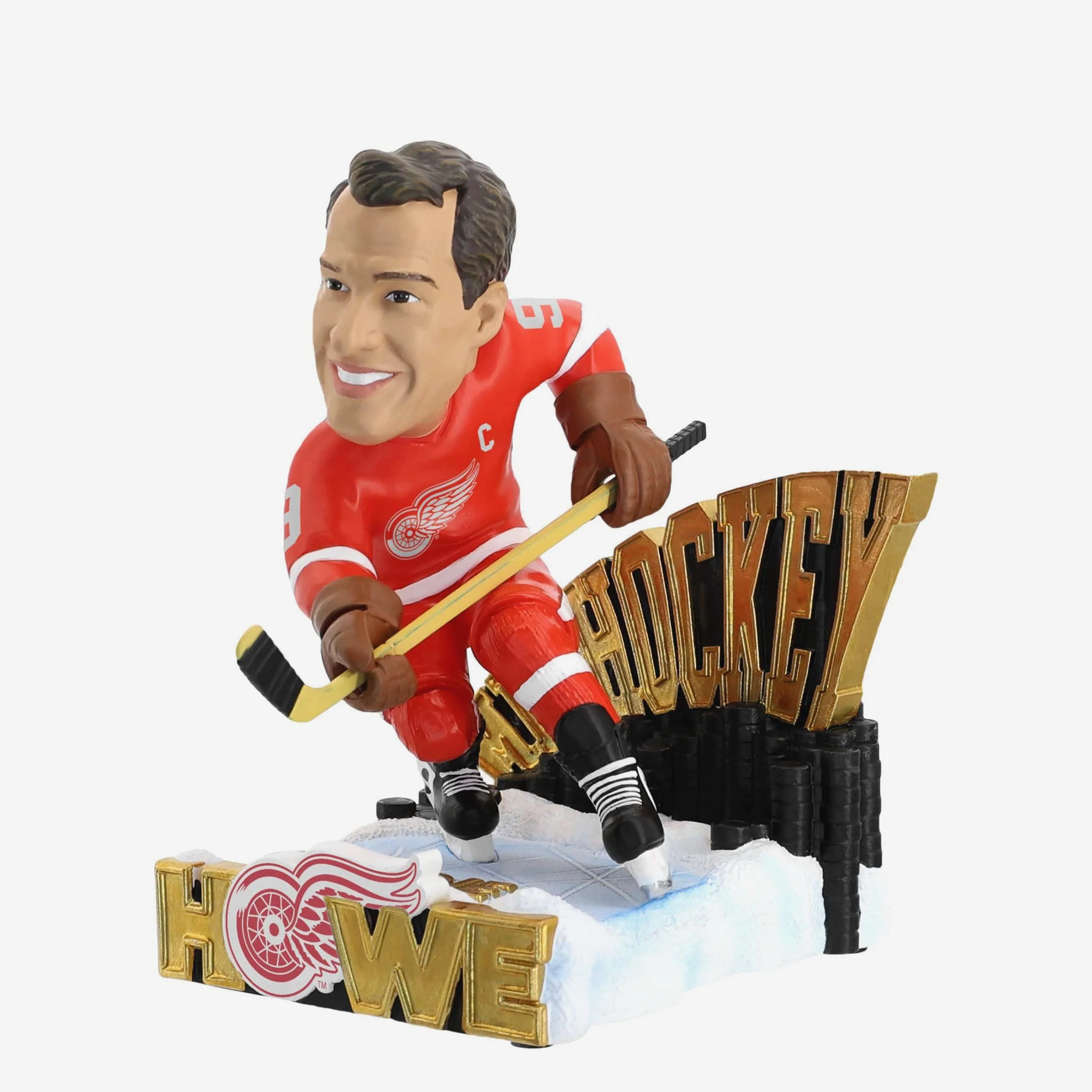 Gordie Howe Detroit Red Wings Mr Hockey Nickname Bobblehead - Image 4