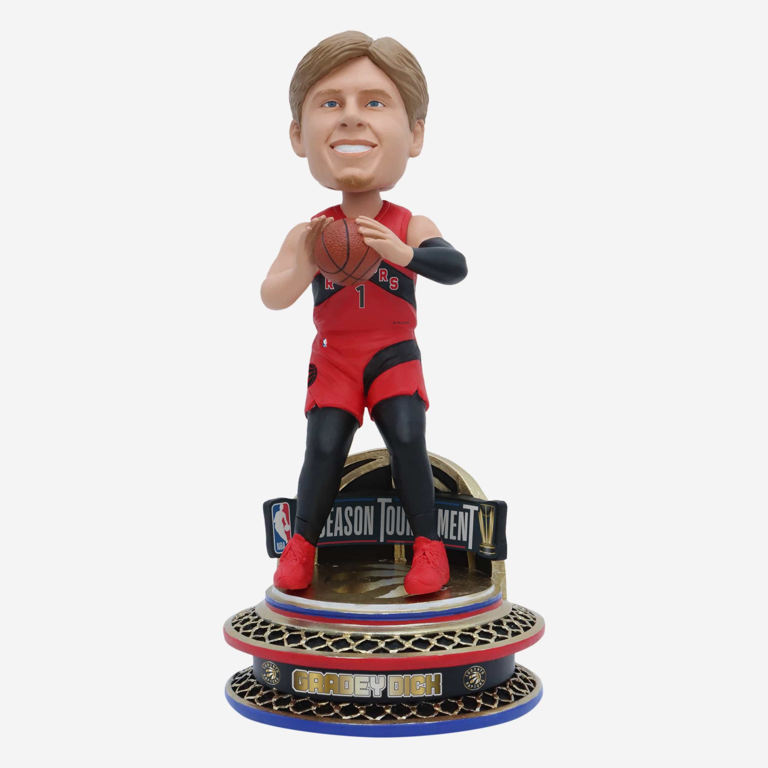 Gradey Dick Toronto Raptors 2023 In-Season Tournament Bobblehead