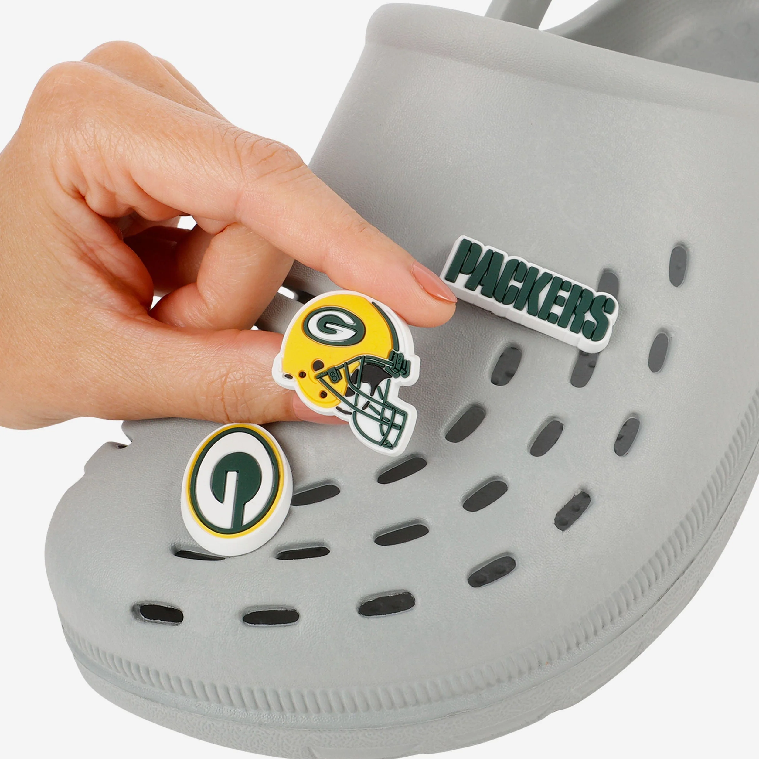 Green Bay Packers 10 Pack Team Clog Charms - Image 3