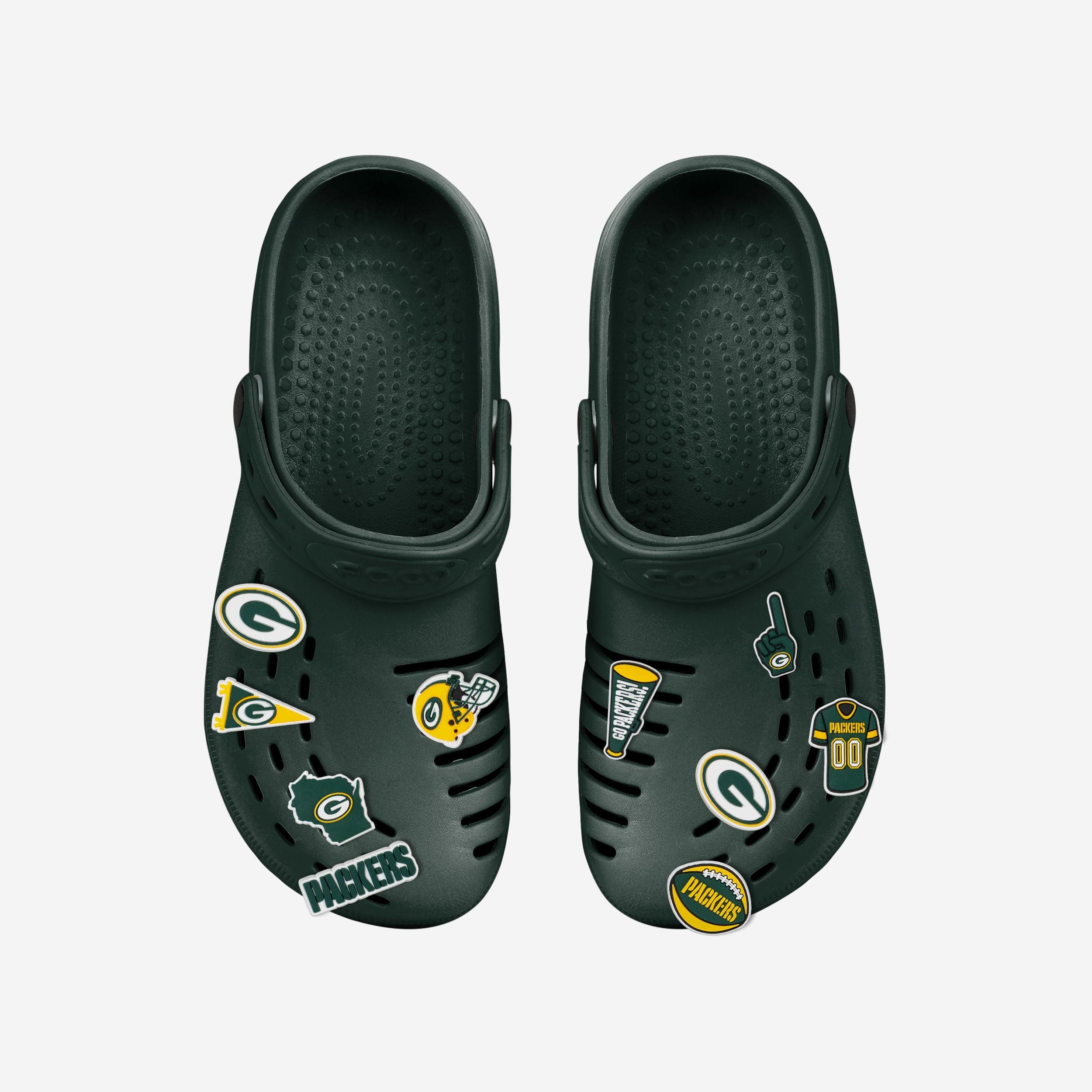 Green Bay Packers 10 Pack Team Clog Charms - Image 4