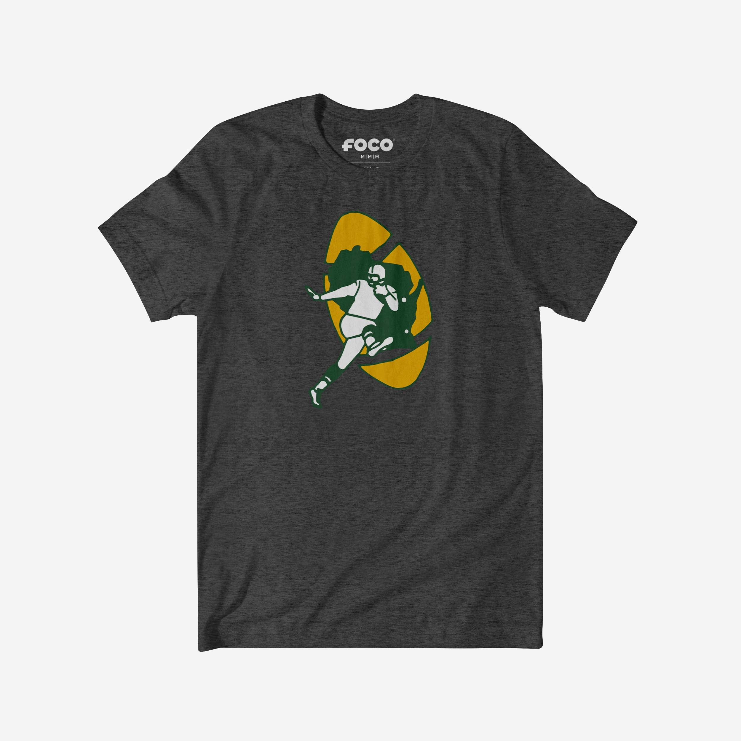 Green Bay Packers 1961 Retro Logo T-Shirt - Image 5