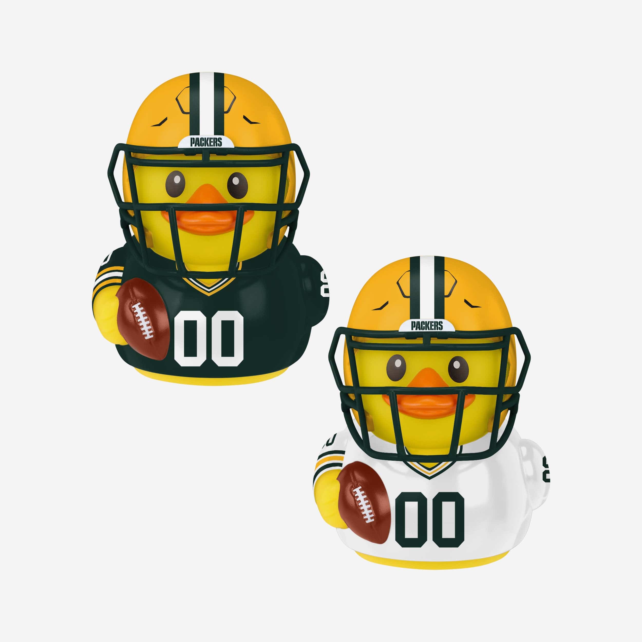 Green Bay Packers 2 Pack Vinyl Ducks