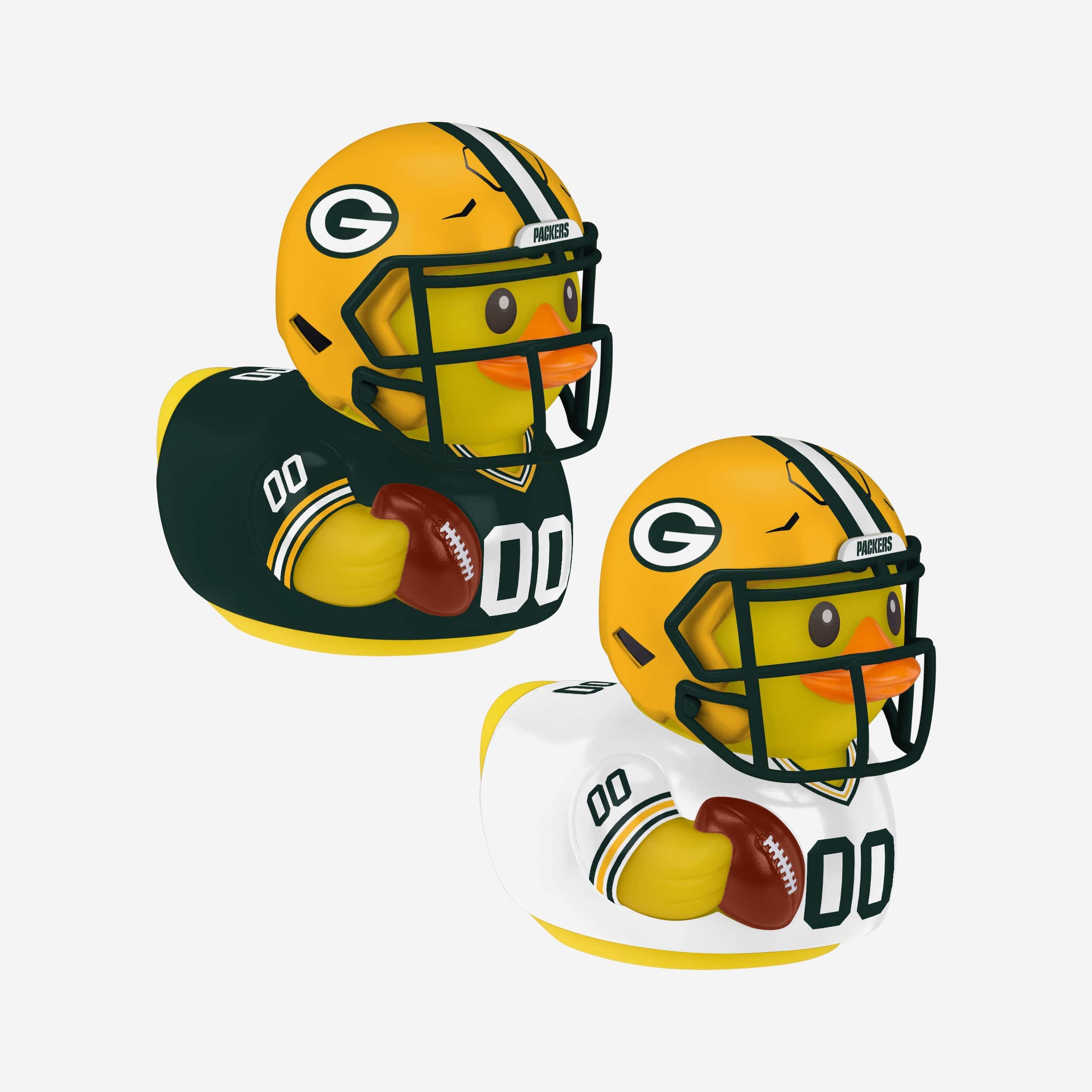 Green Bay Packers 2 Pack Vinyl Ducks - Image 2