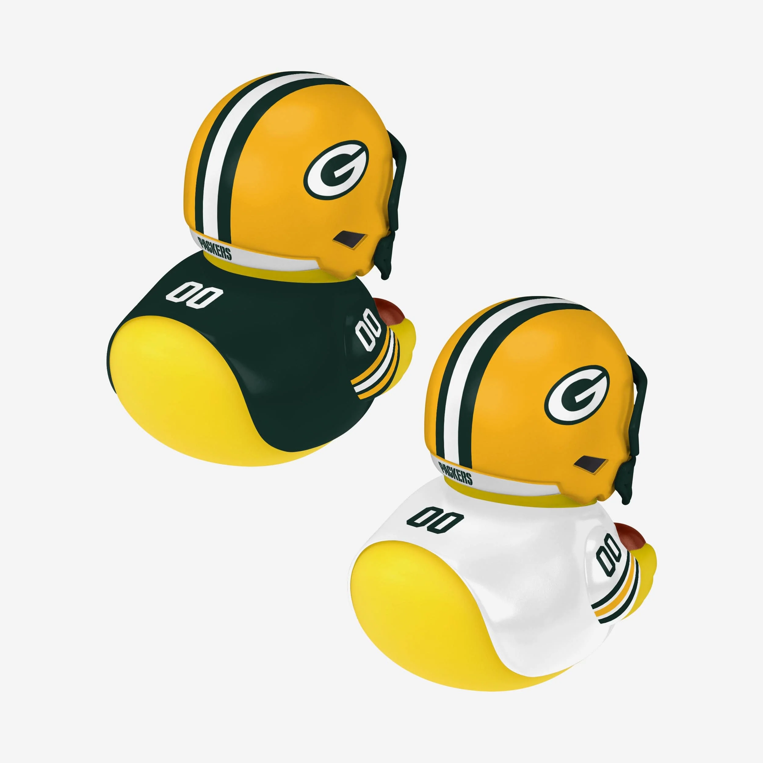 Green Bay Packers 2 Pack Vinyl Ducks - Image 3