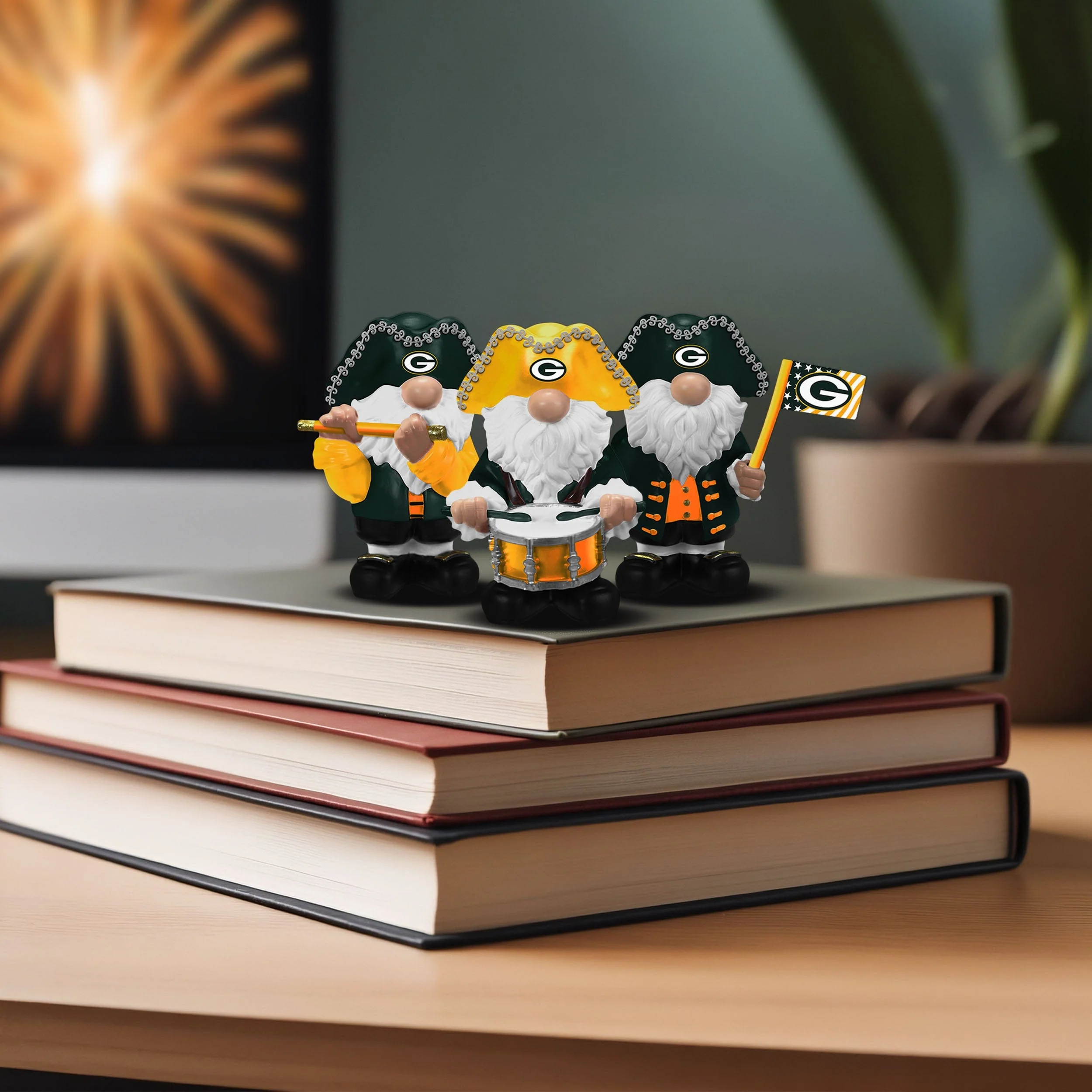Green Bay Packers 3 Pack Americana Mini Gnome Set - Image 4