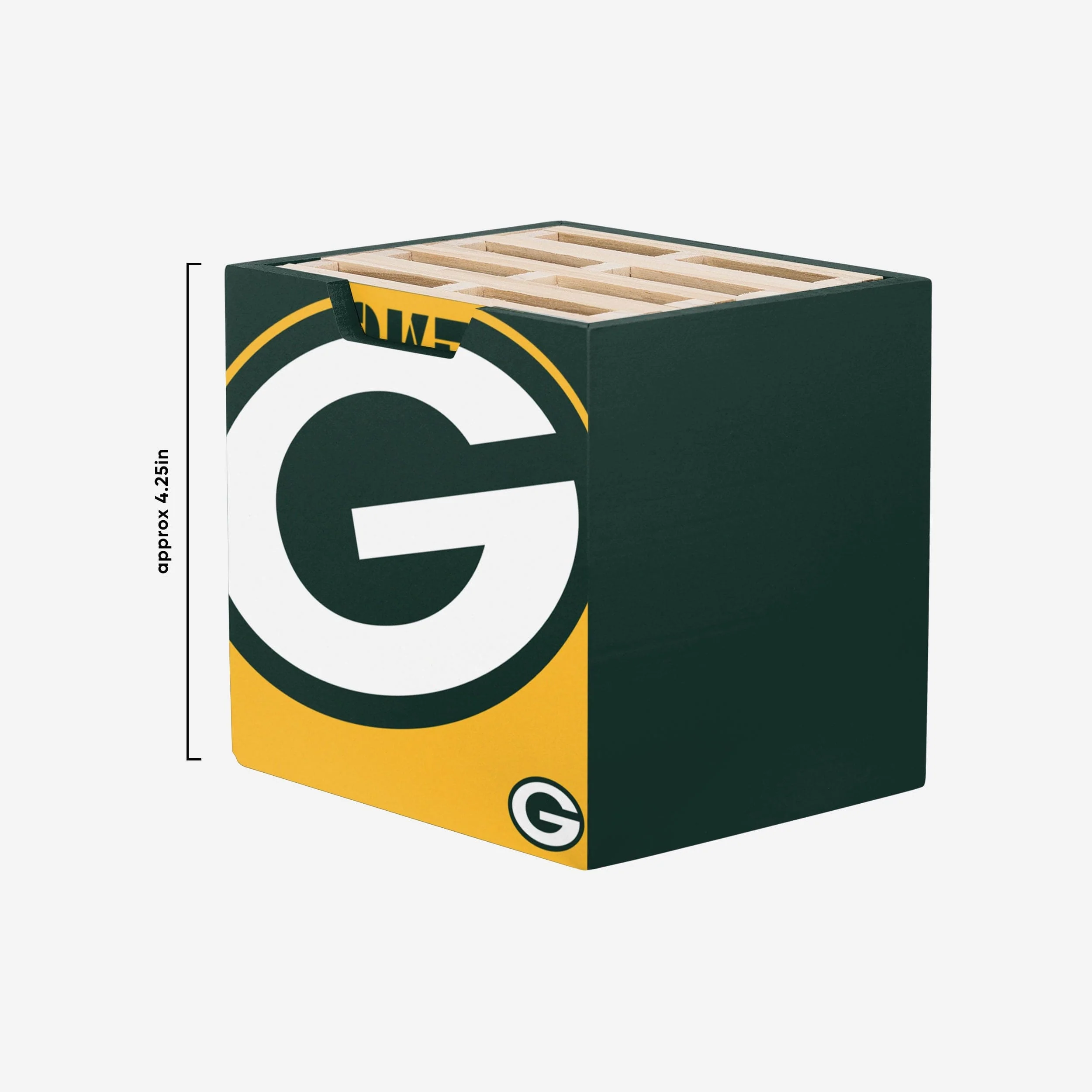 Green Bay Packers 4 Pack Pallet Coaster Set - Image 4