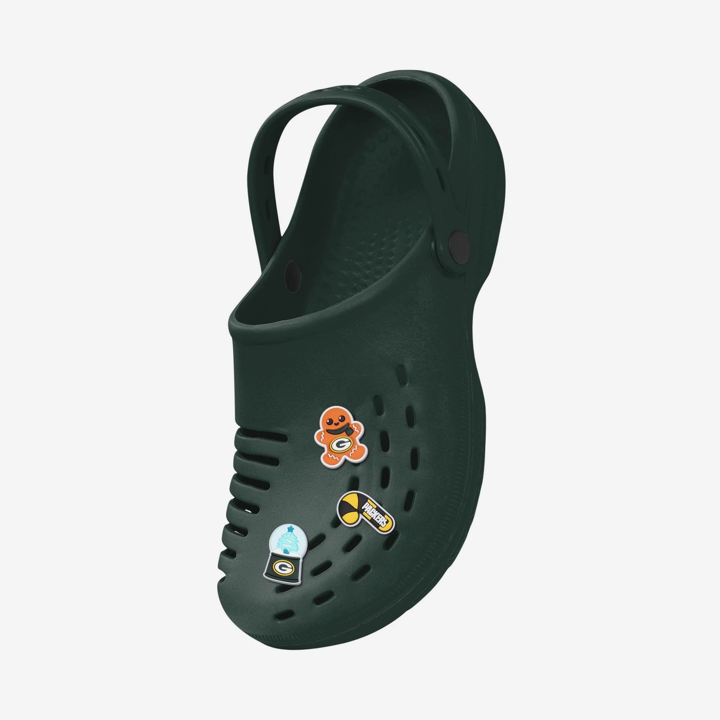 Green Bay Packers 6 Pack Holiday Team Clog Charms - Image 2