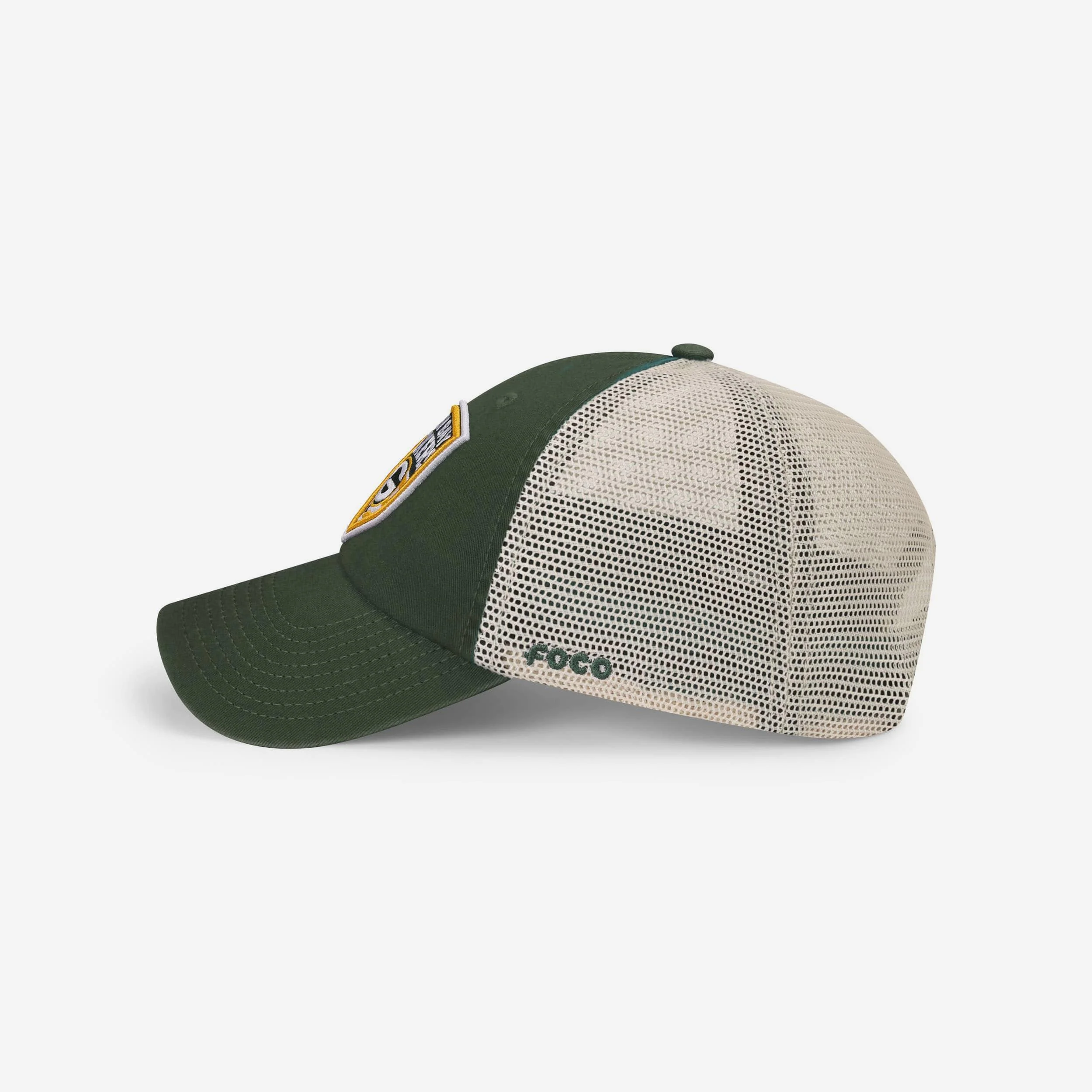 Green Bay Packers Americana Patch Casual Trucker Cap - Image 2