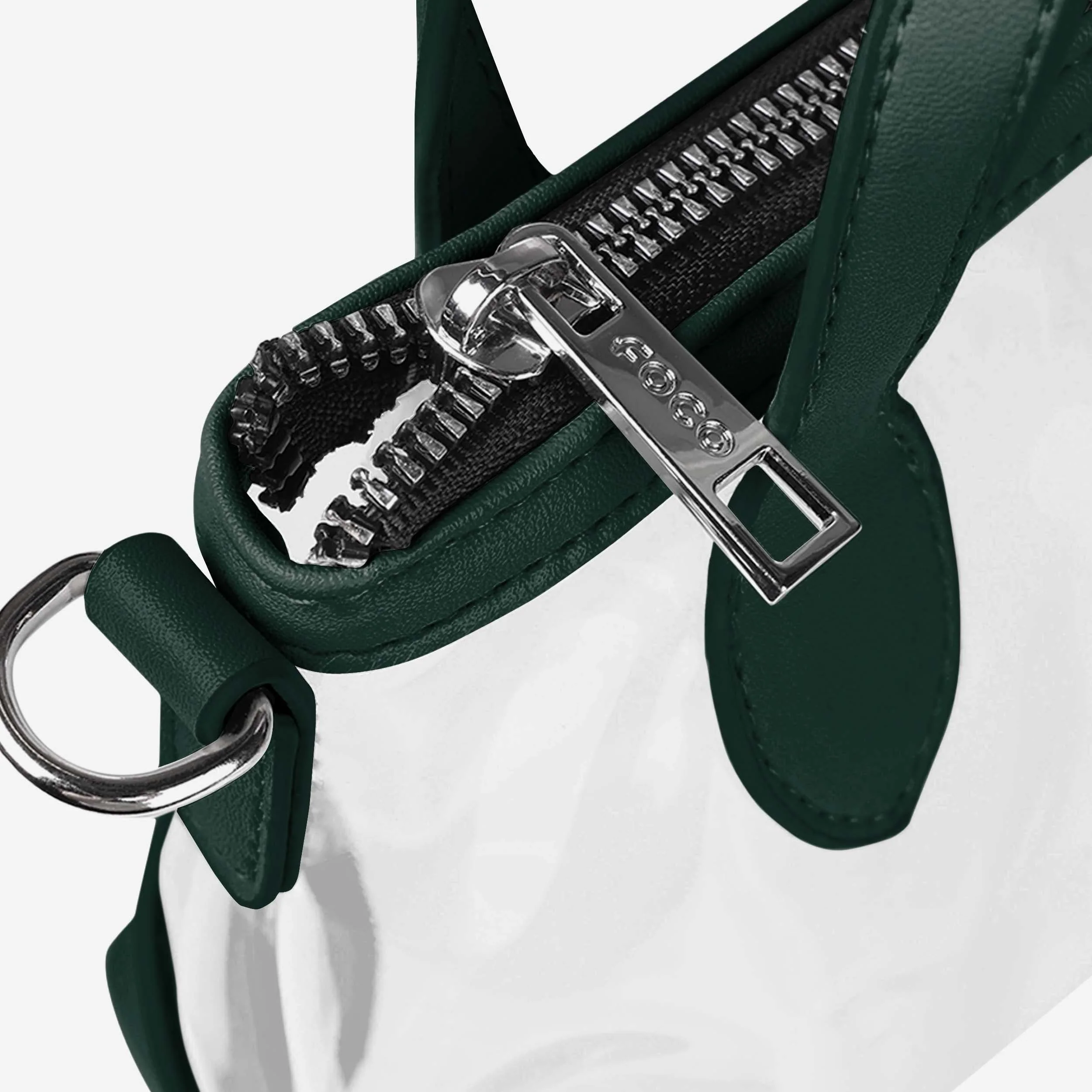 Green Bay Packers Big Logo Clear Crossbody Mini Purse - Image 4