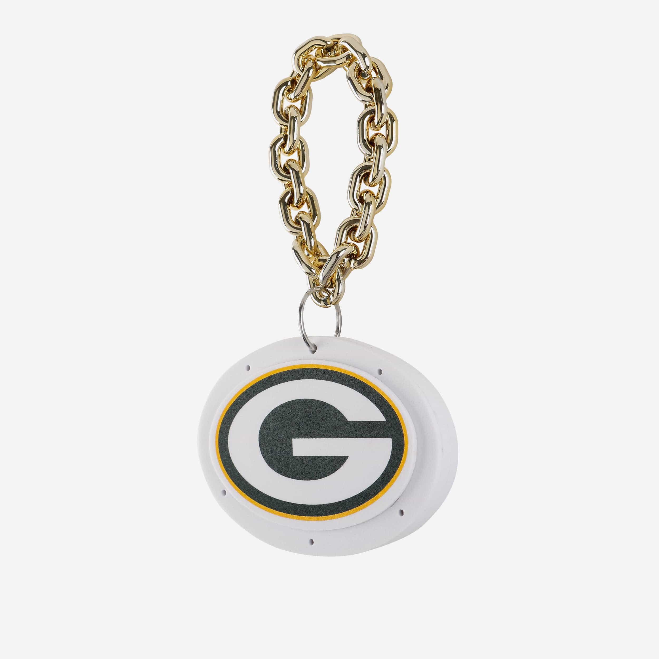 Green Bay Packers Big Logo Light Up Chain Ornament - Image 2