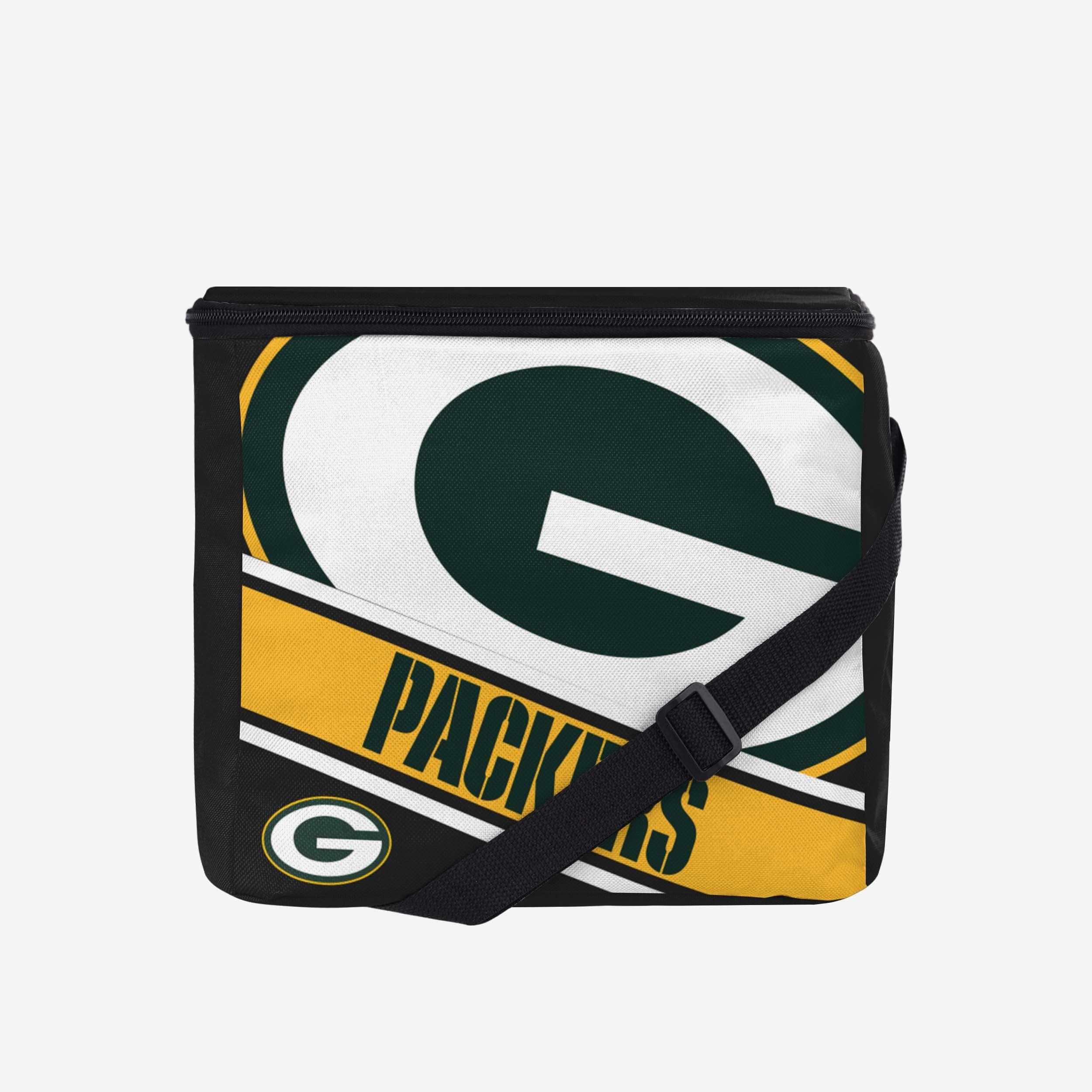 Green Bay Packers Big Logo Stripe 12 Pack Cooler