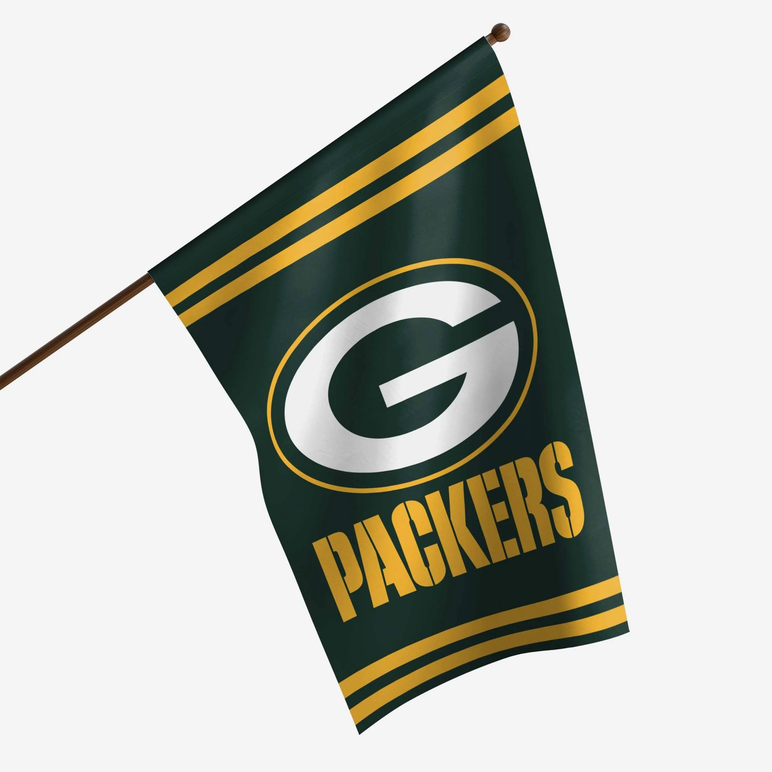 Green Bay Packers Big Logo Vertical Flag