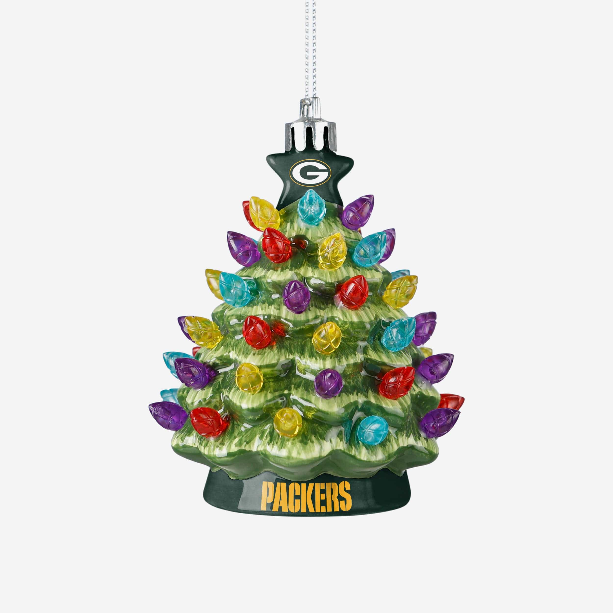 Green Bay Packers Ceramic Tree Ornament