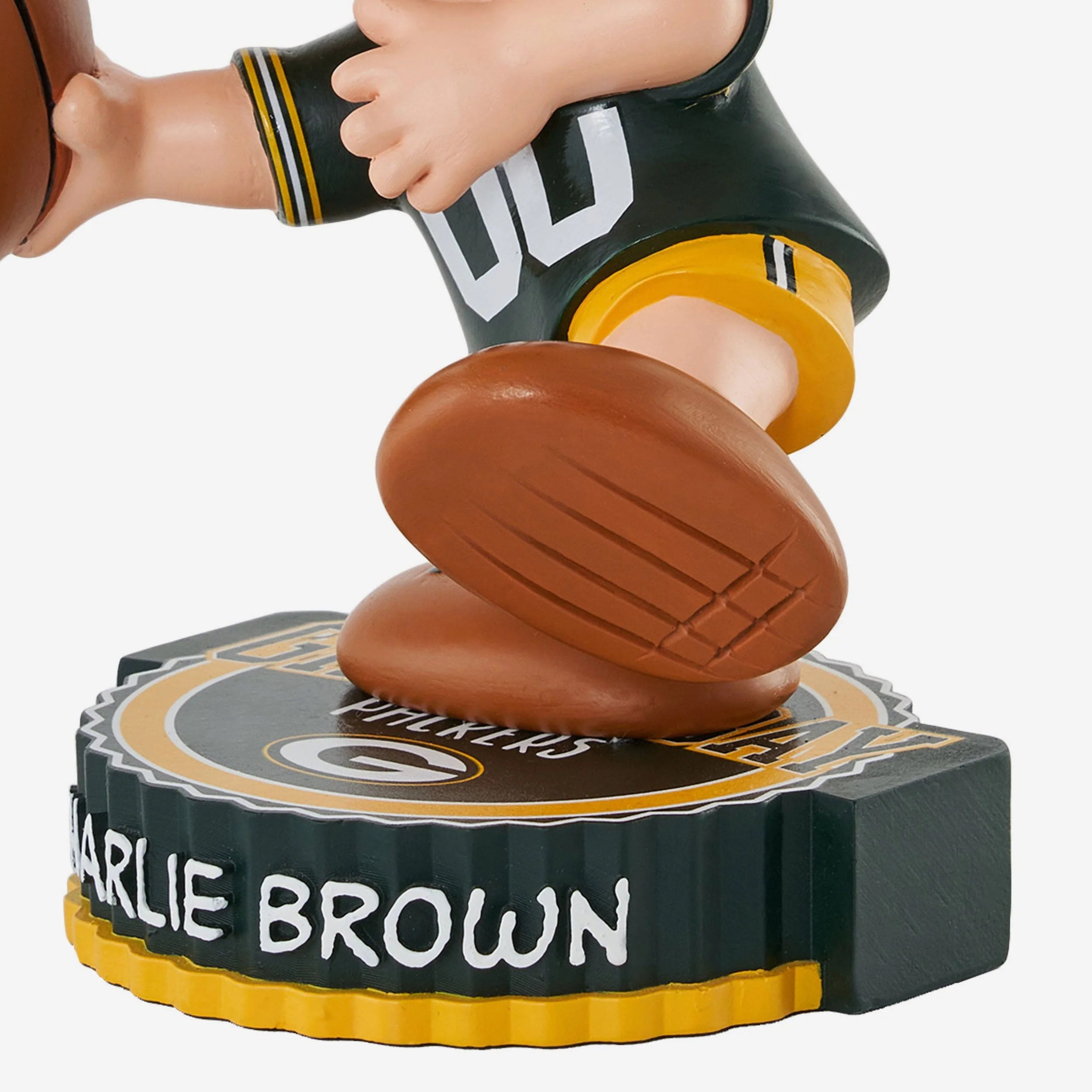 Green Bay Packers Charlie Brown Peanuts Bighead Bobblehead - Image 3