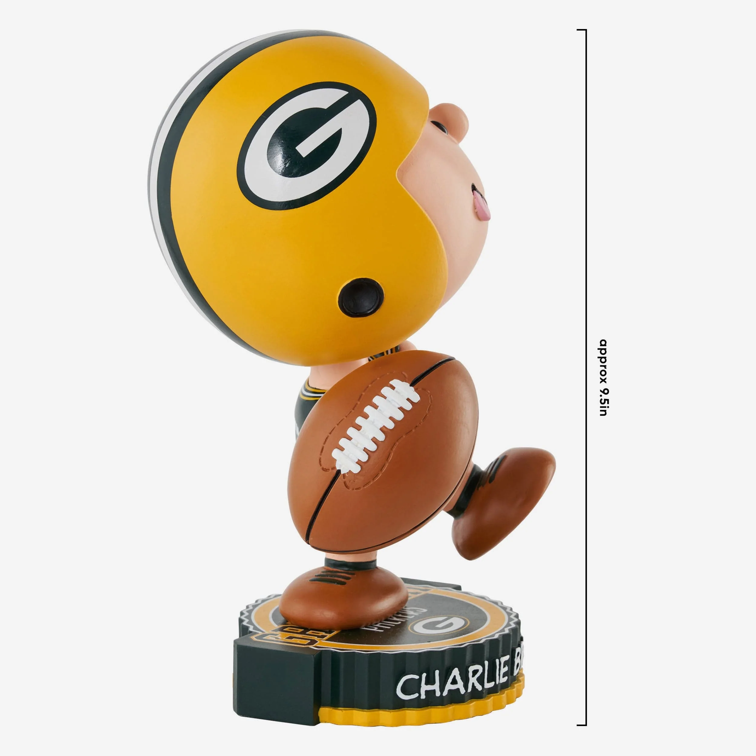 Green Bay Packers Charlie Brown Peanuts Bighead Bobblehead - Image 4