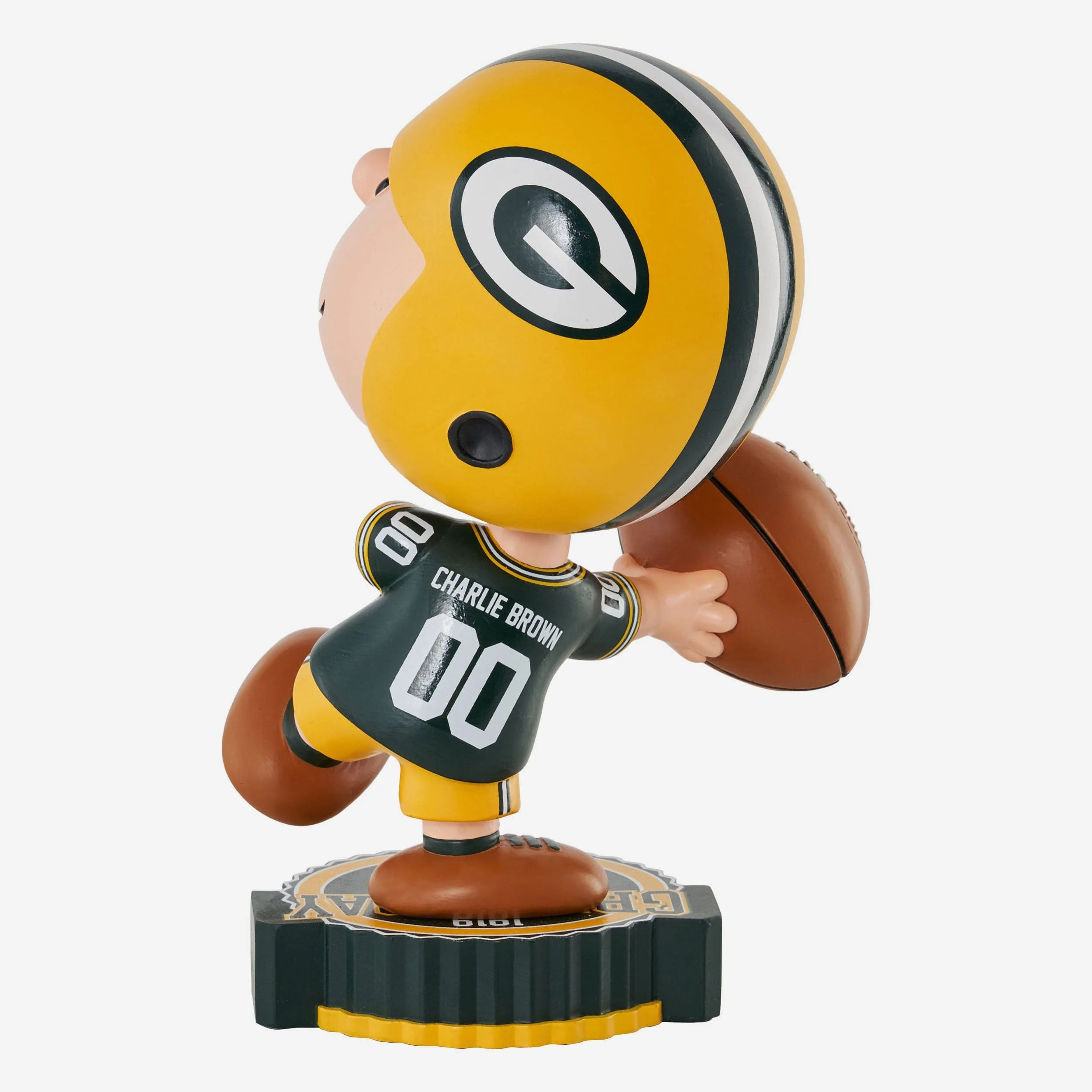 Green Bay Packers Charlie Brown Peanuts Bighead Bobblehead - Image 5