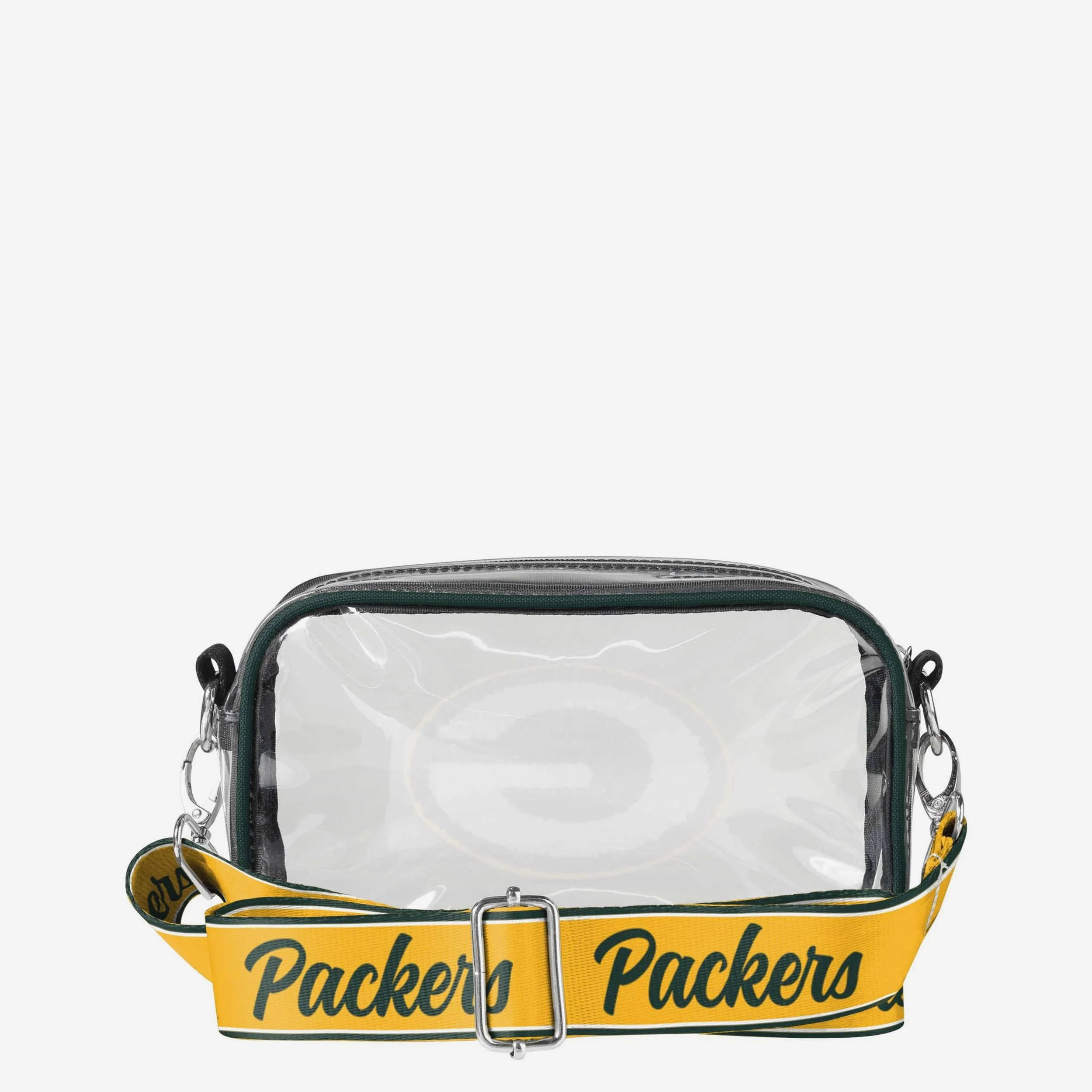 Green Bay Packers Chenille Logo Clear Crossbody Bag - Image 5