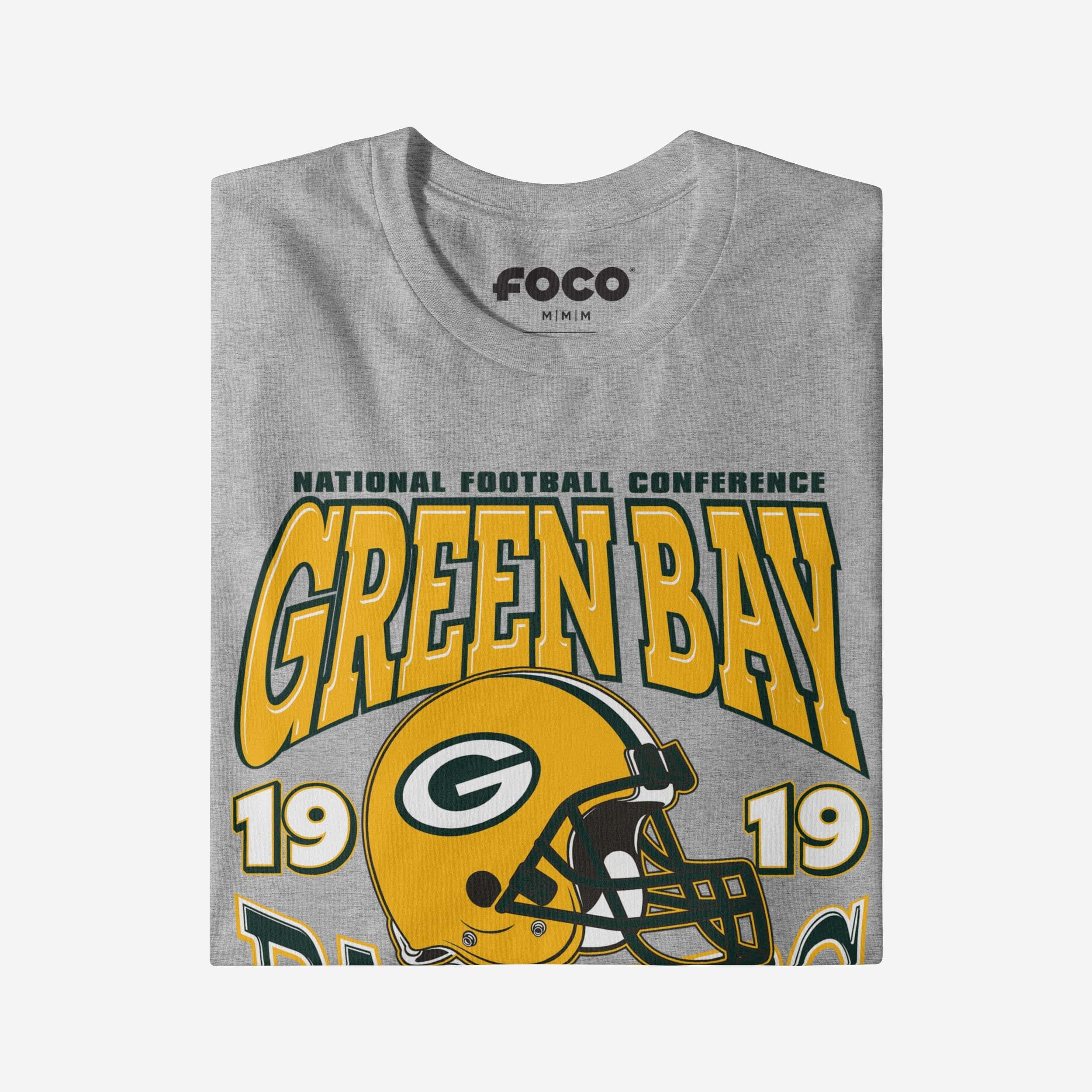 Green Bay Packers Classic Team Helmet Long Sleeve T-Shirt - Image 3