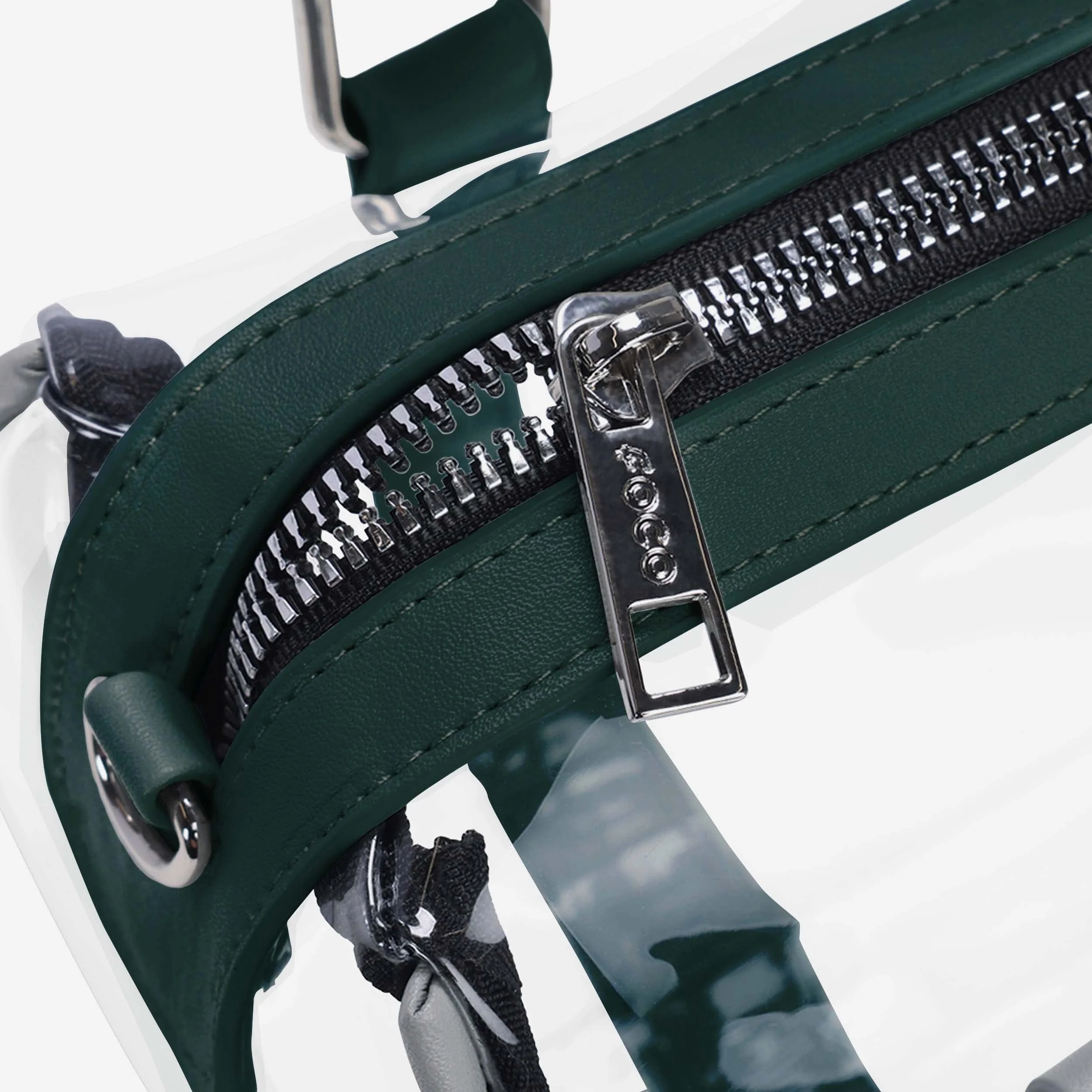 Green Bay Packers Clear Barrel Bag - Image 4