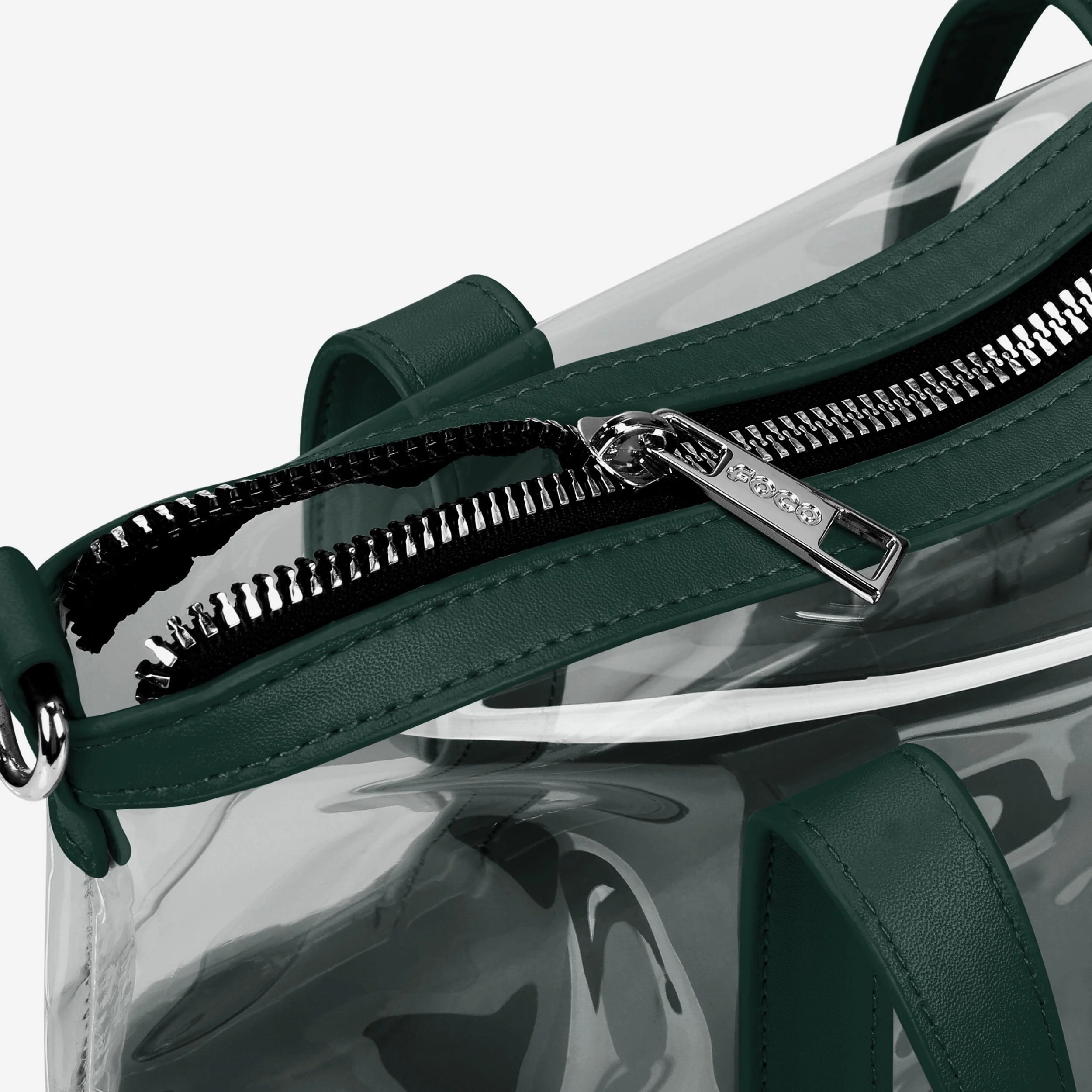 Green Bay Packers Clear Crossbody Mini Tote Bag - Image 3