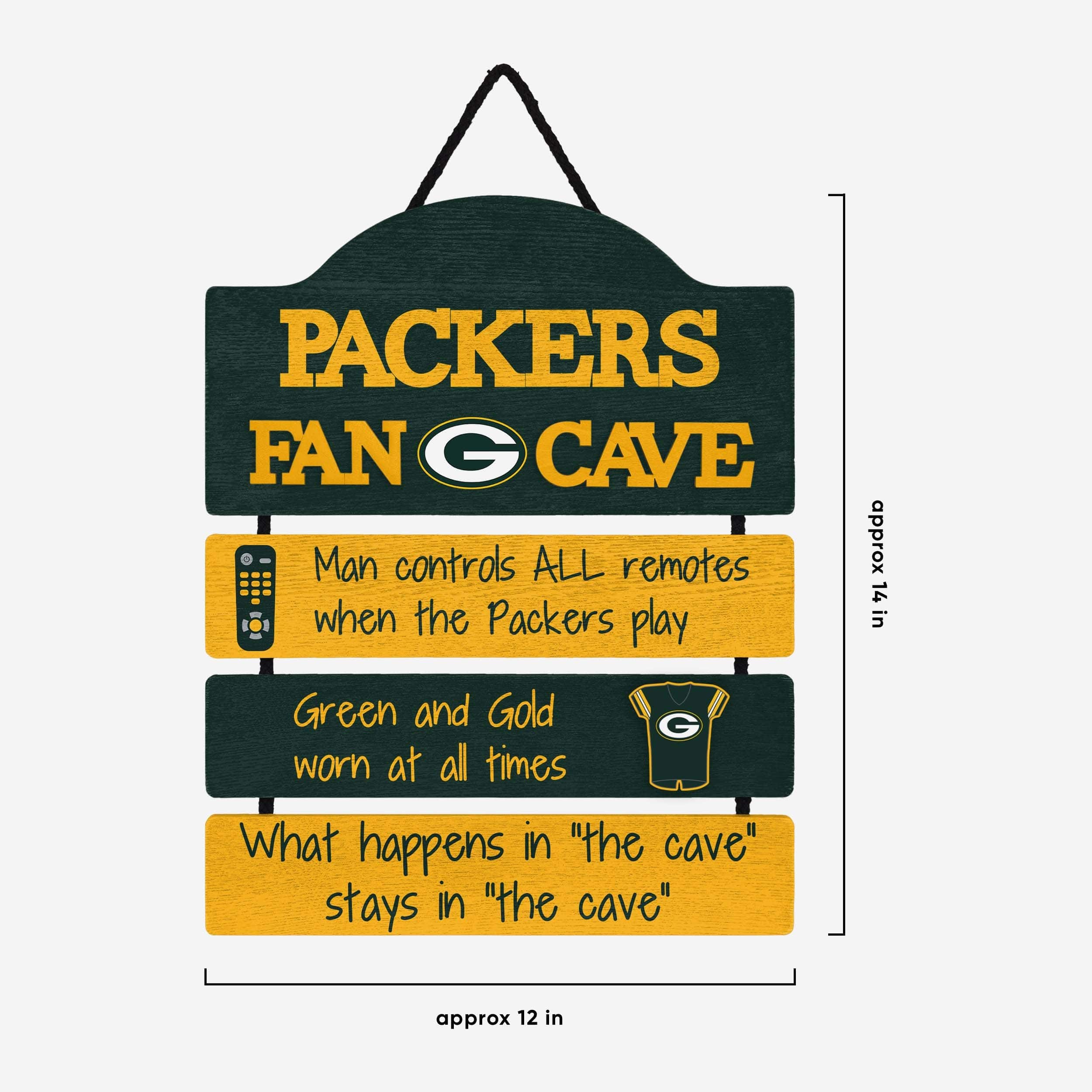 Green Bay Packers Fancave Sign - Image 3