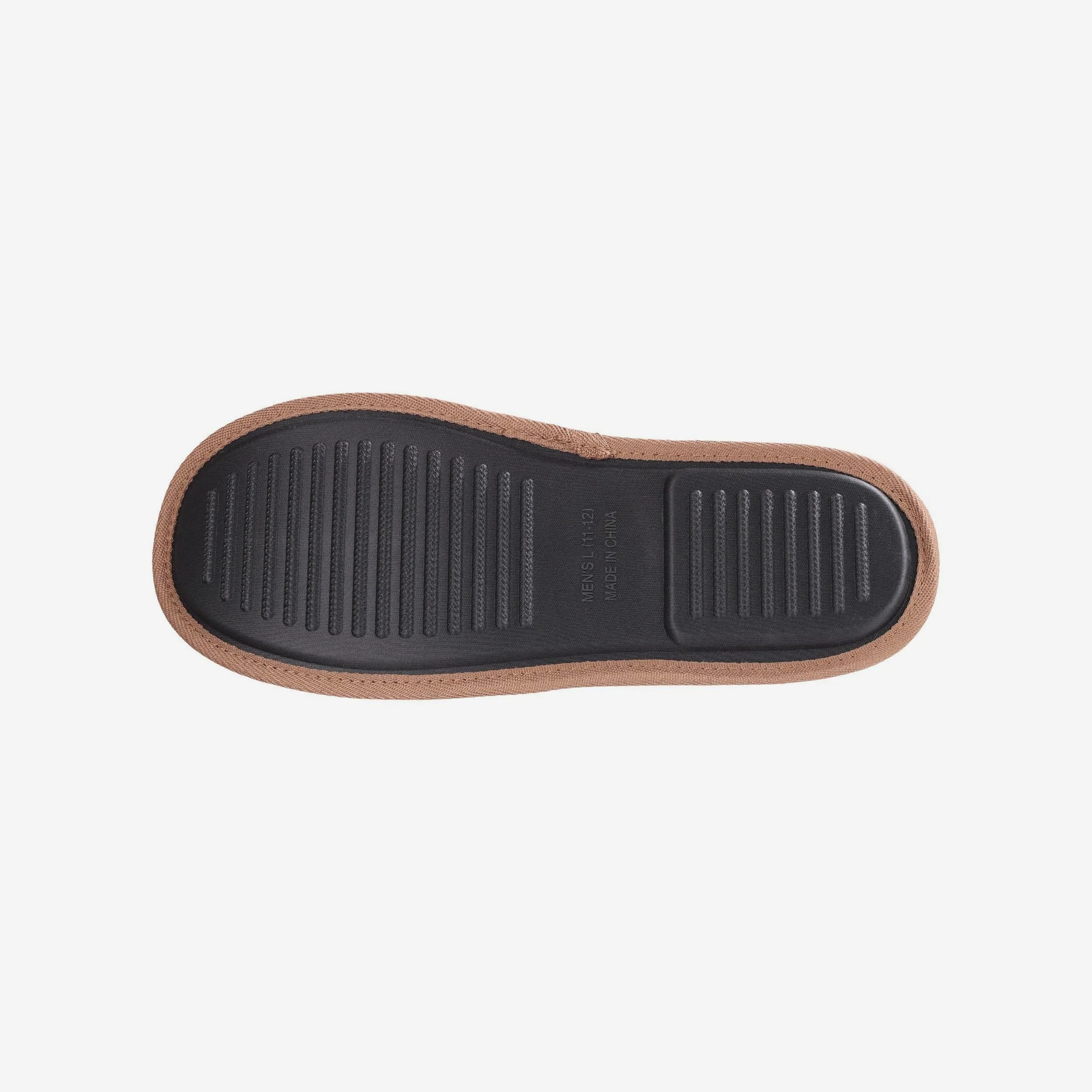 Green Bay Packers Flannel Lined Brown Suede Scuff Slipper - Image 5