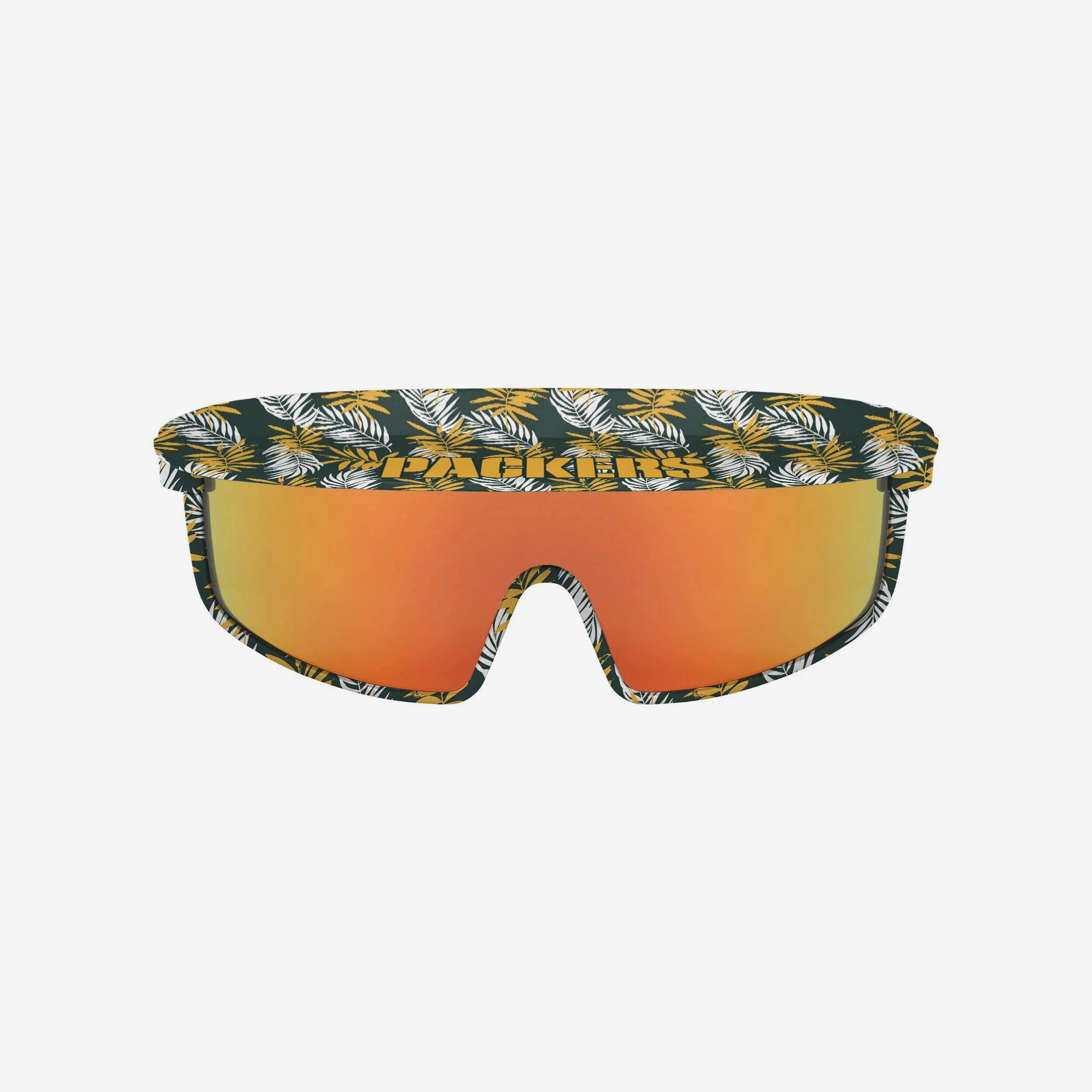 Green Bay Packers Floral Visor Sunglasses - Image 2