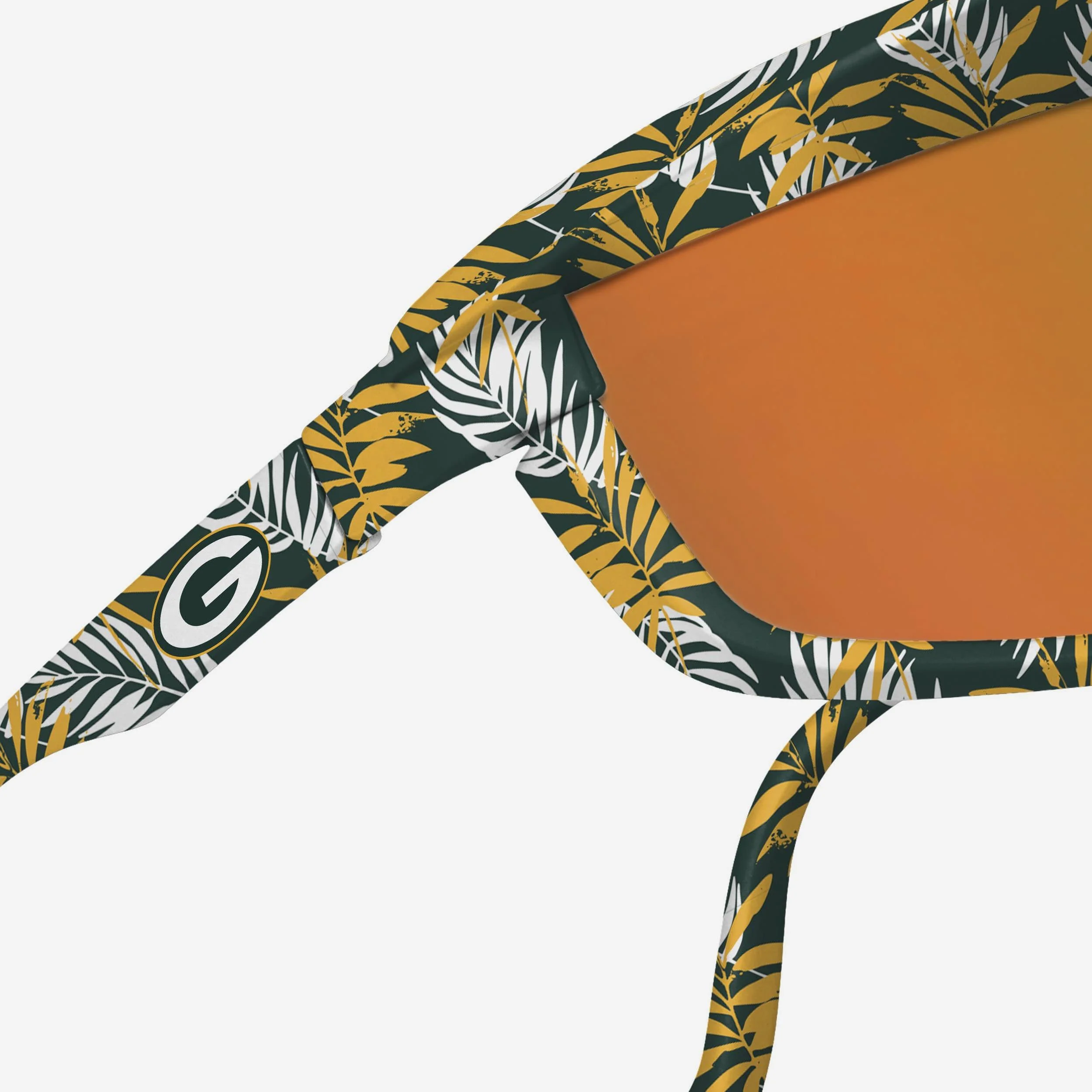 Green Bay Packers Floral Visor Sunglasses - Image 5
