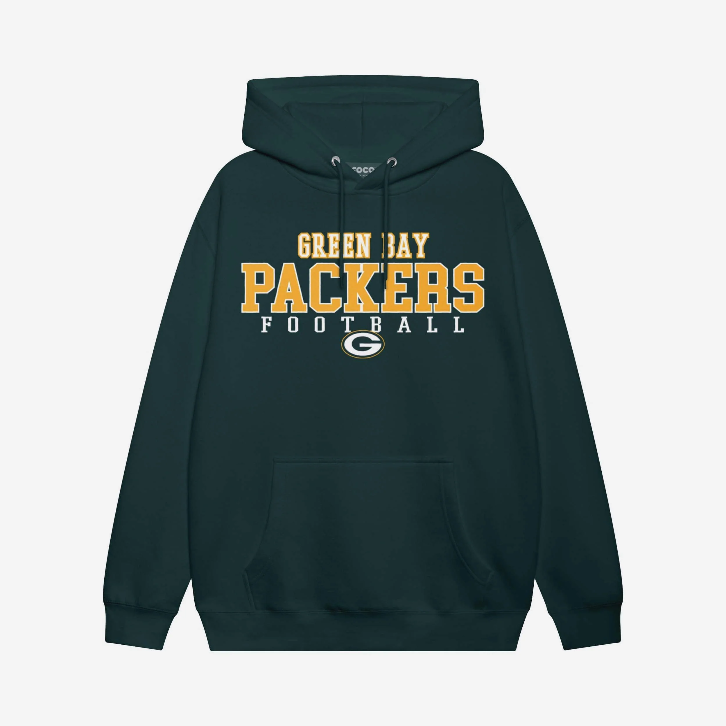 Green Bay Packers Football Wordmark Hoodie