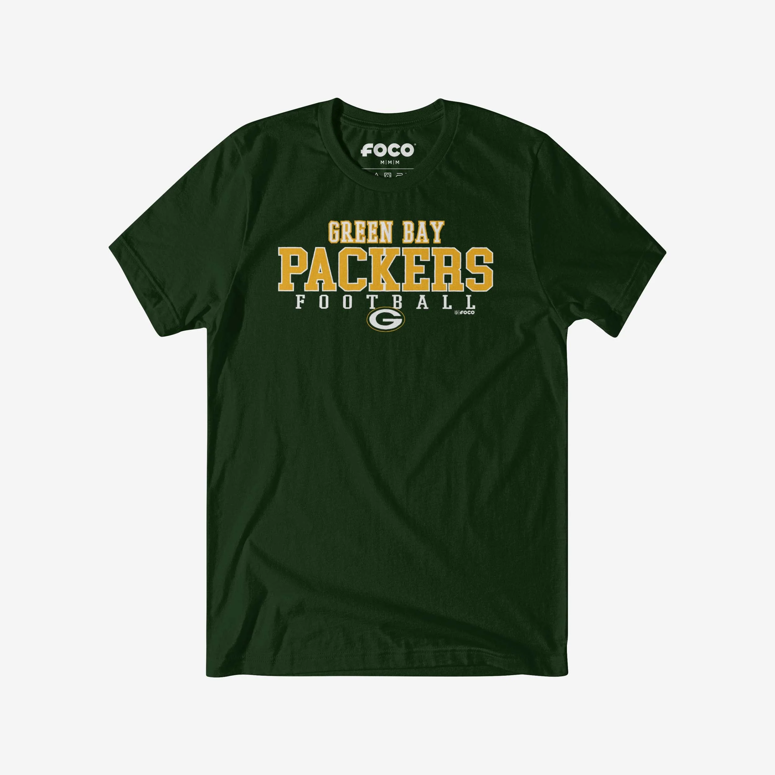 Green Bay Packers Football Wordmark T-Shirt