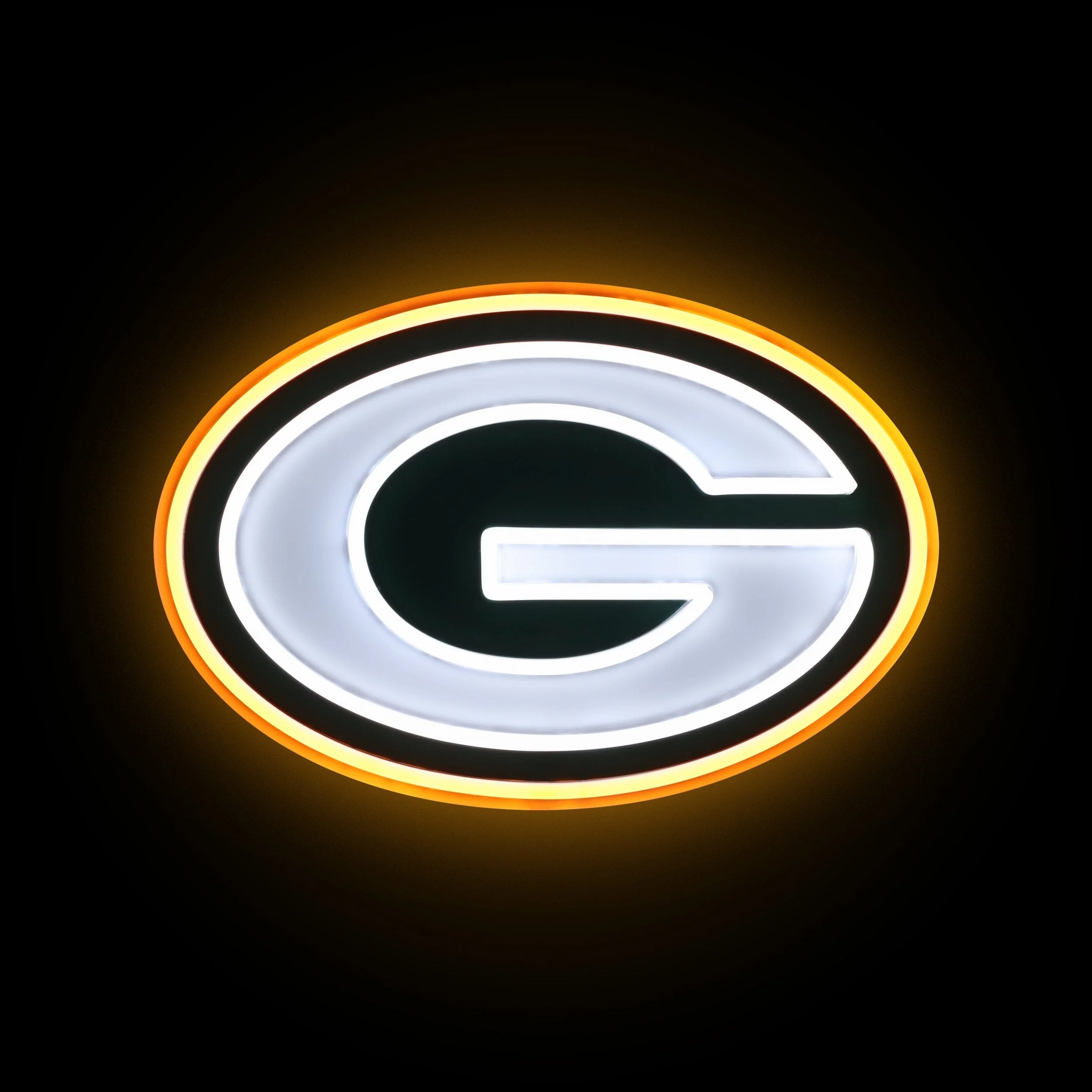 Green Bay Packers LED Neon Light Up Team Logo Sign - Image 2