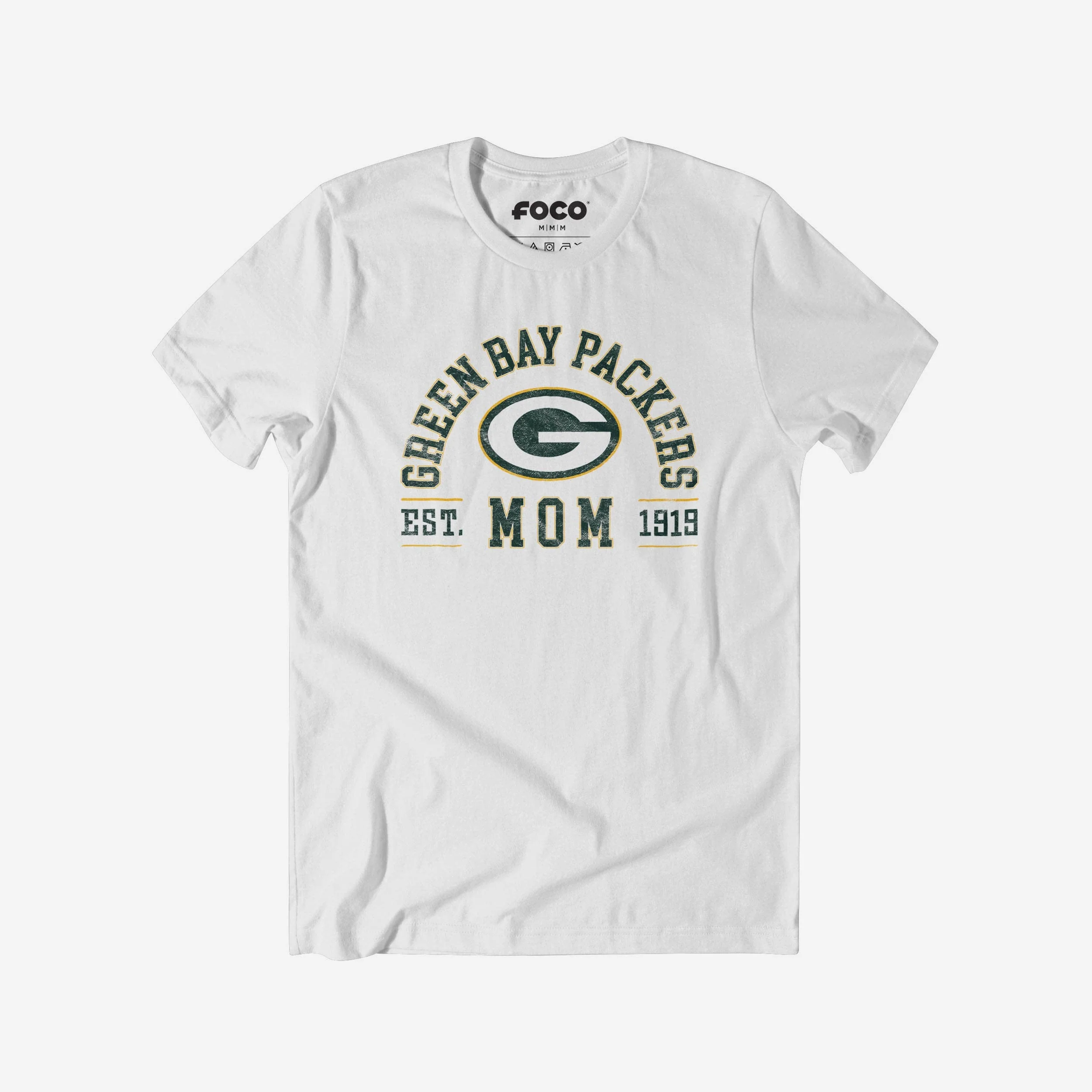 Green Bay Packers Mom Arched T-Shirt