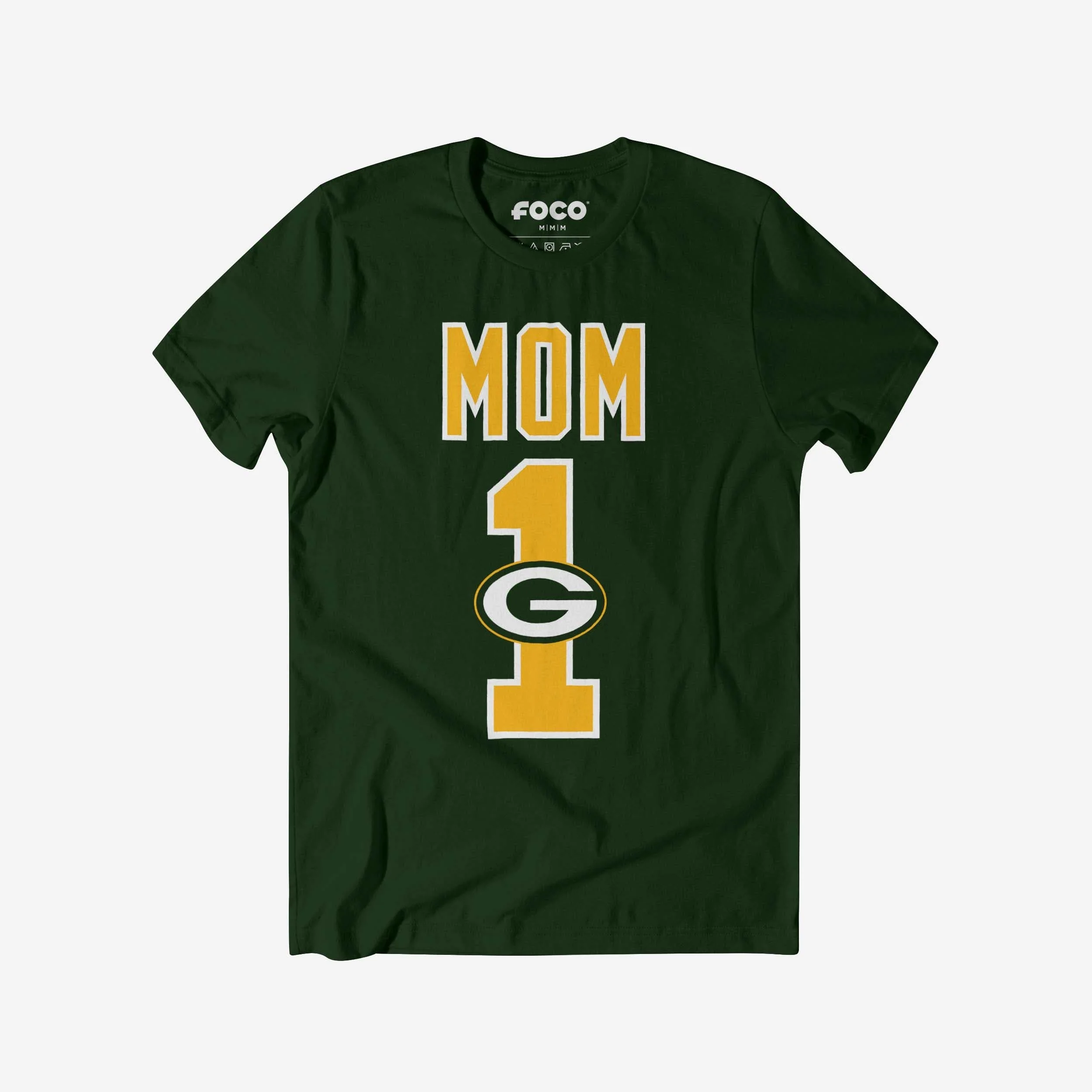 Green Bay Packers Number 1 Mom T-Shirt