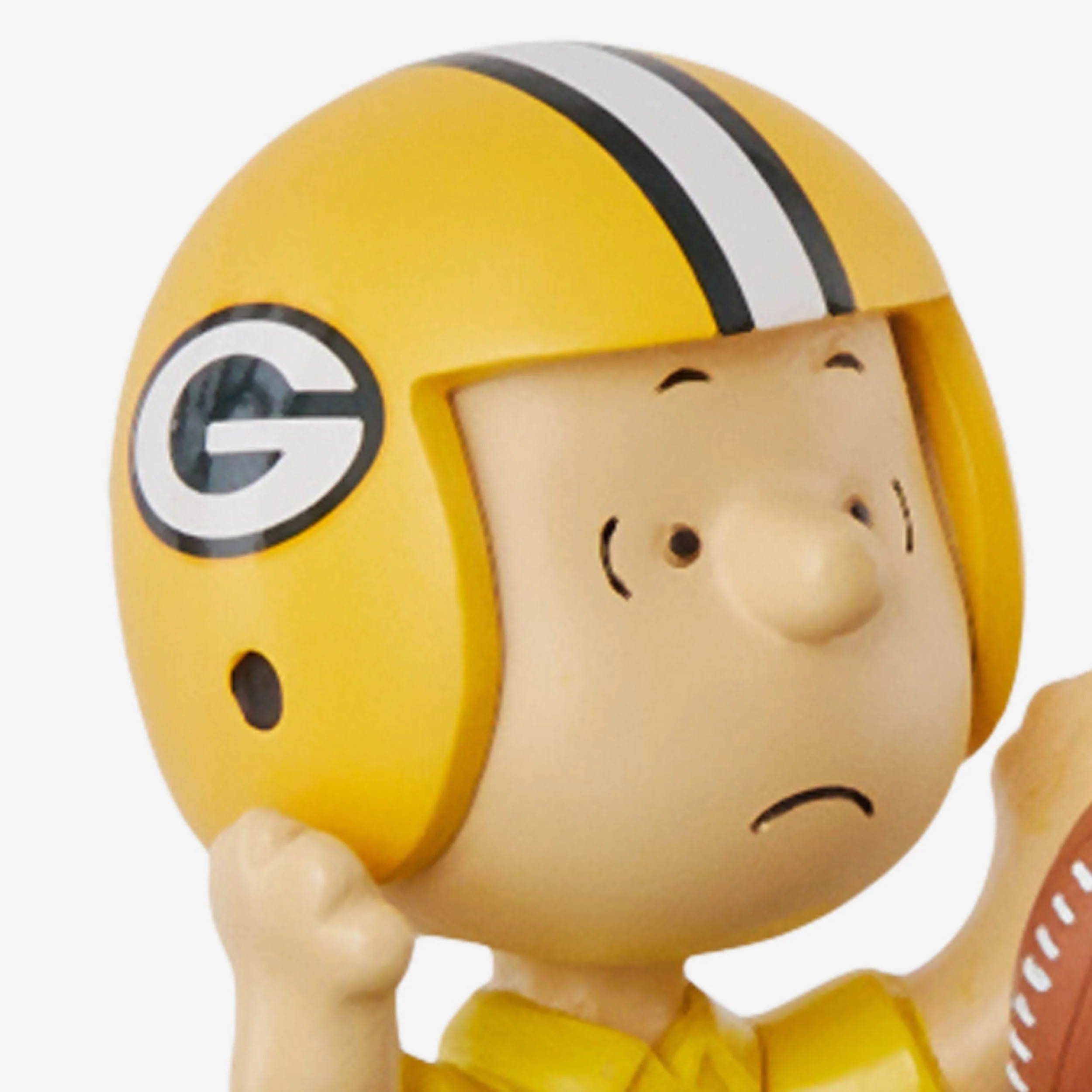 Green Bay Packers Peanuts Gang Mini Bobblehead Scene - Image 2