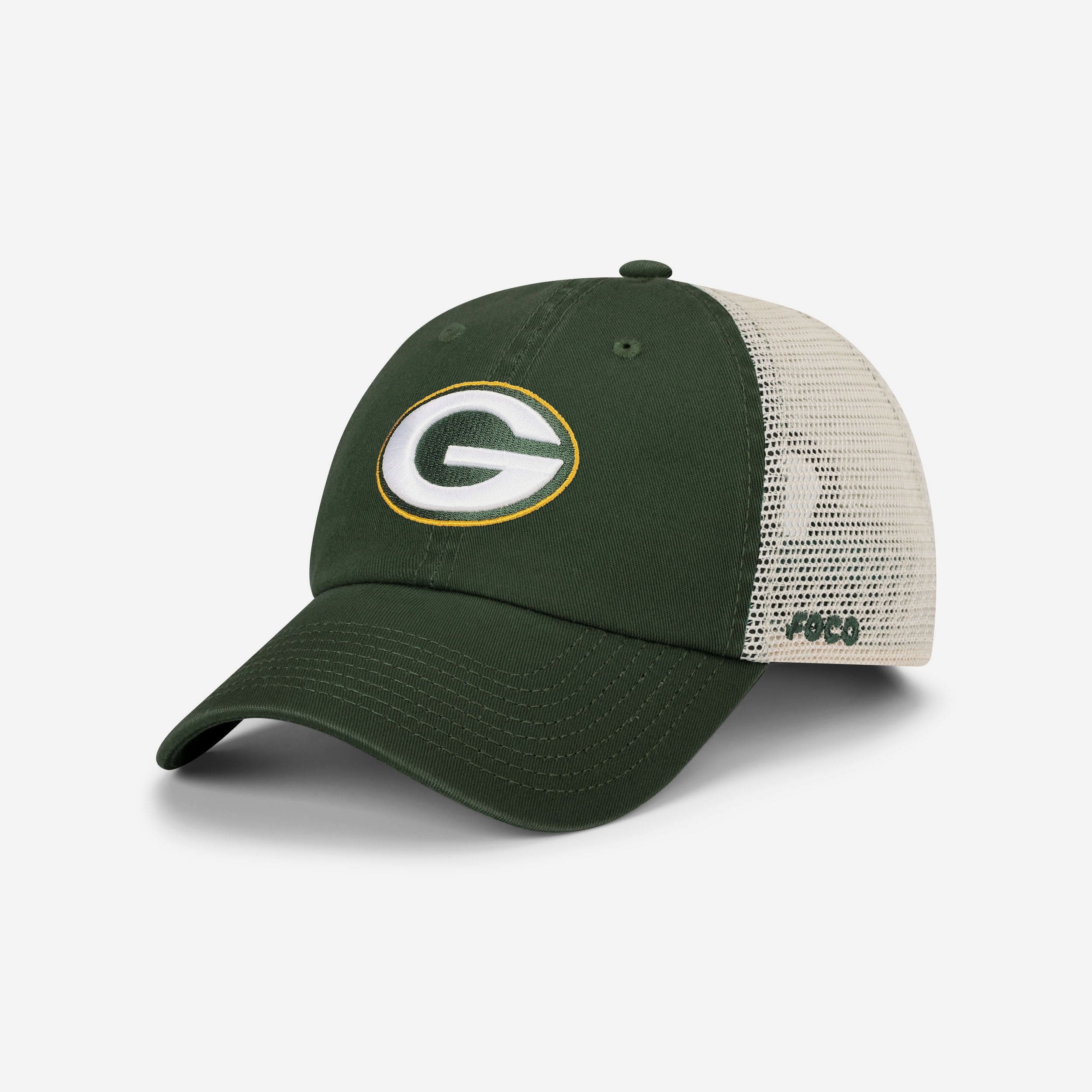 Green Bay Packers Primary Logo Casual Trucker Cap