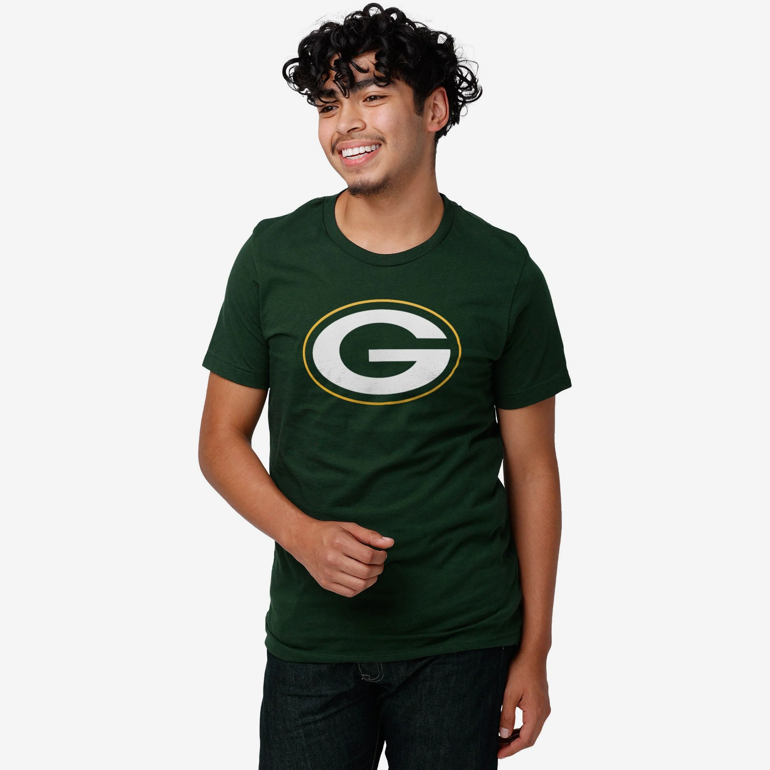 Green Bay Packers Primary Logo T-Shirt - Image 2