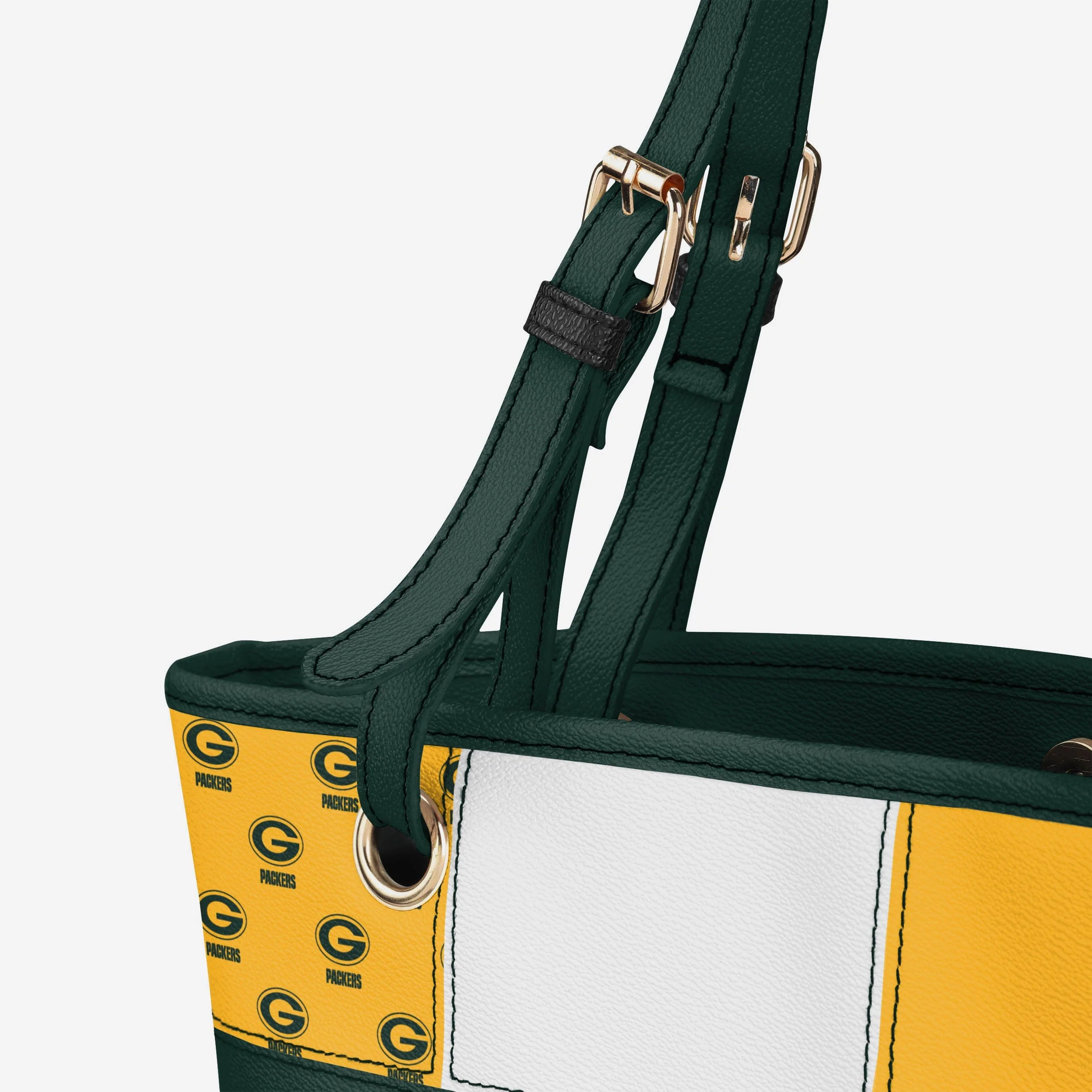 Green Bay Packers Printed Collage Tote - Image 5