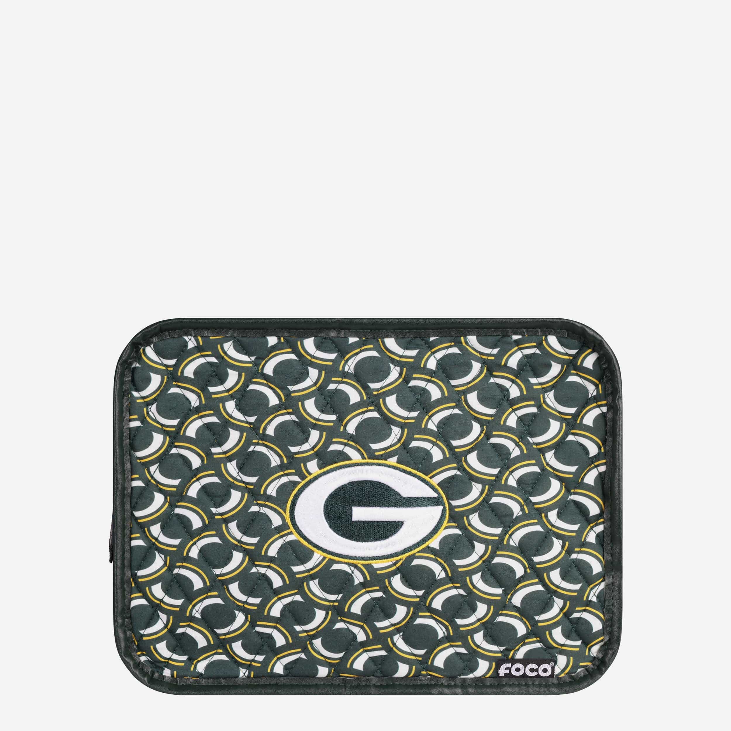 Green Bay Packers Quilted Printed Cosmetic Bag - Image 5